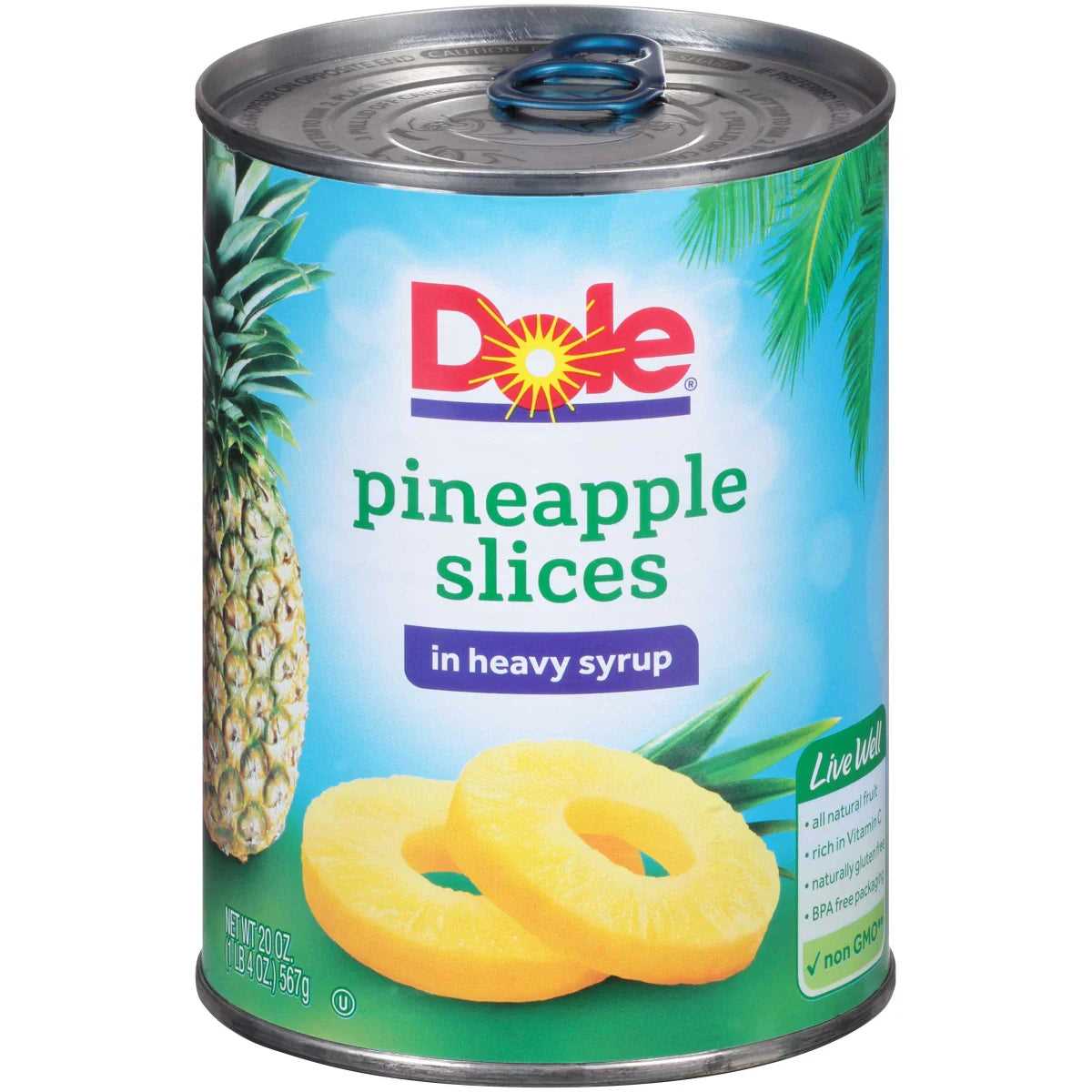 Dole 20oz pineapple slices w/syrup