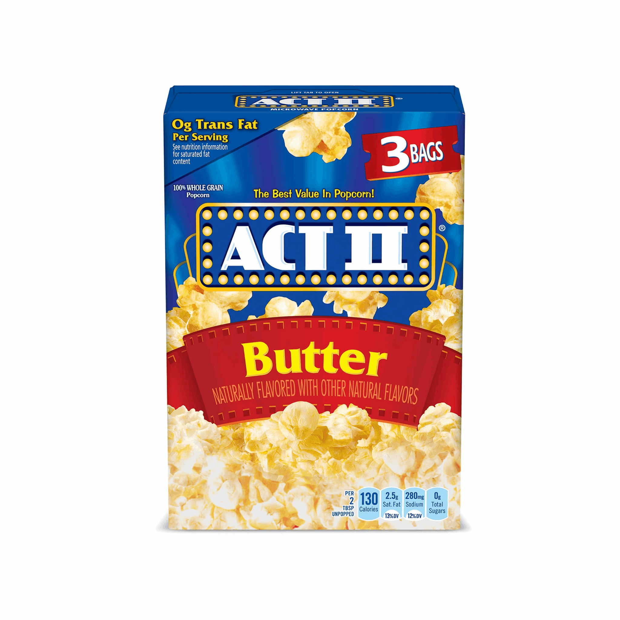 Act II Butter Popcorn 3 Bags