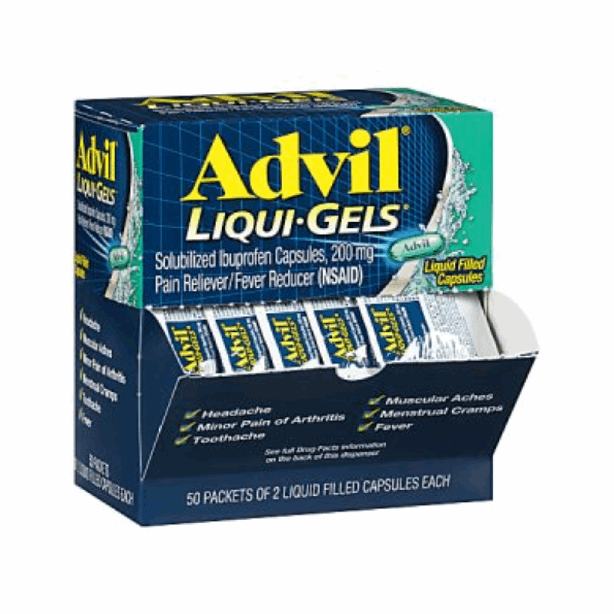 Advil Gels 50pk of 2