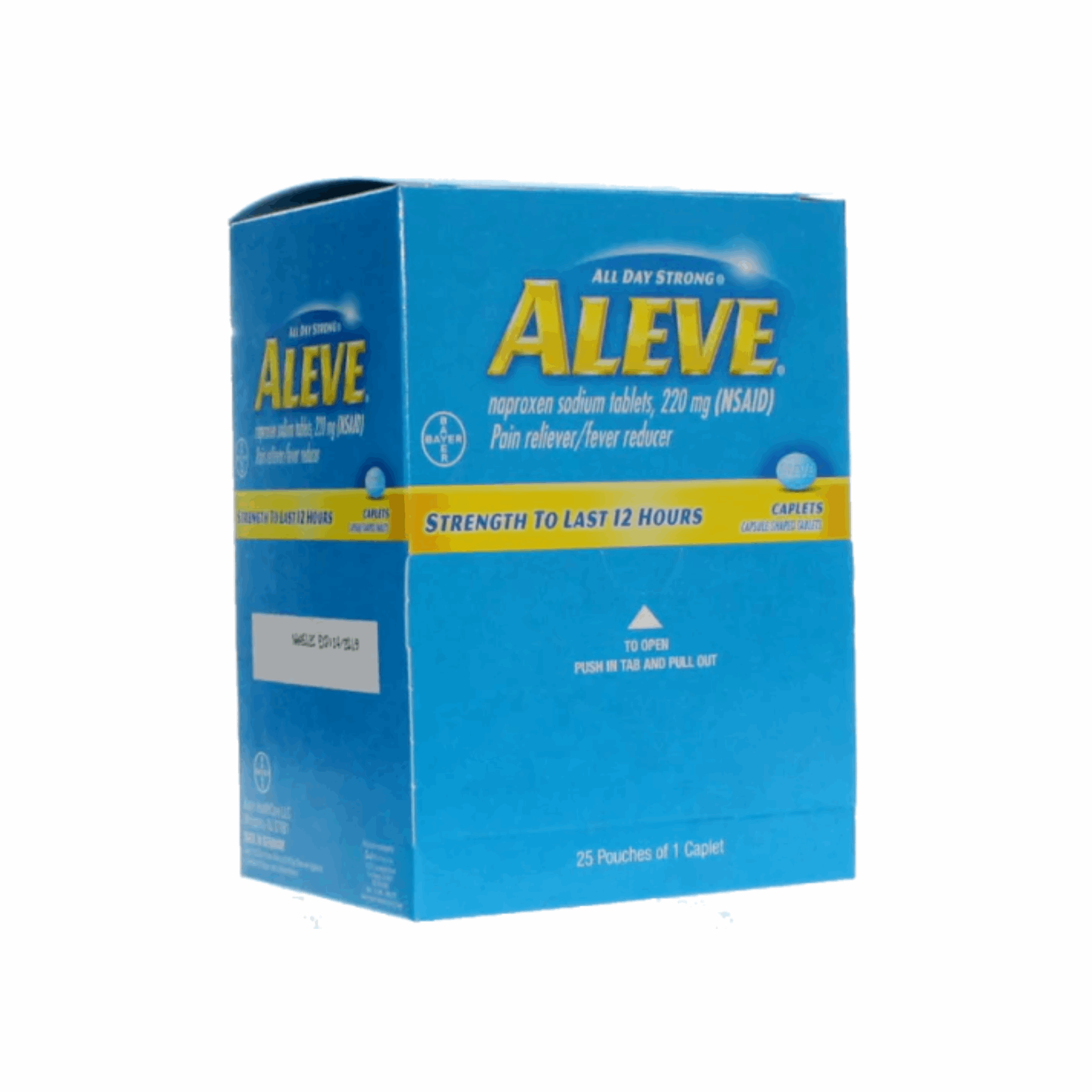 Aleeve Pain Relief 25 Caplet Pouches