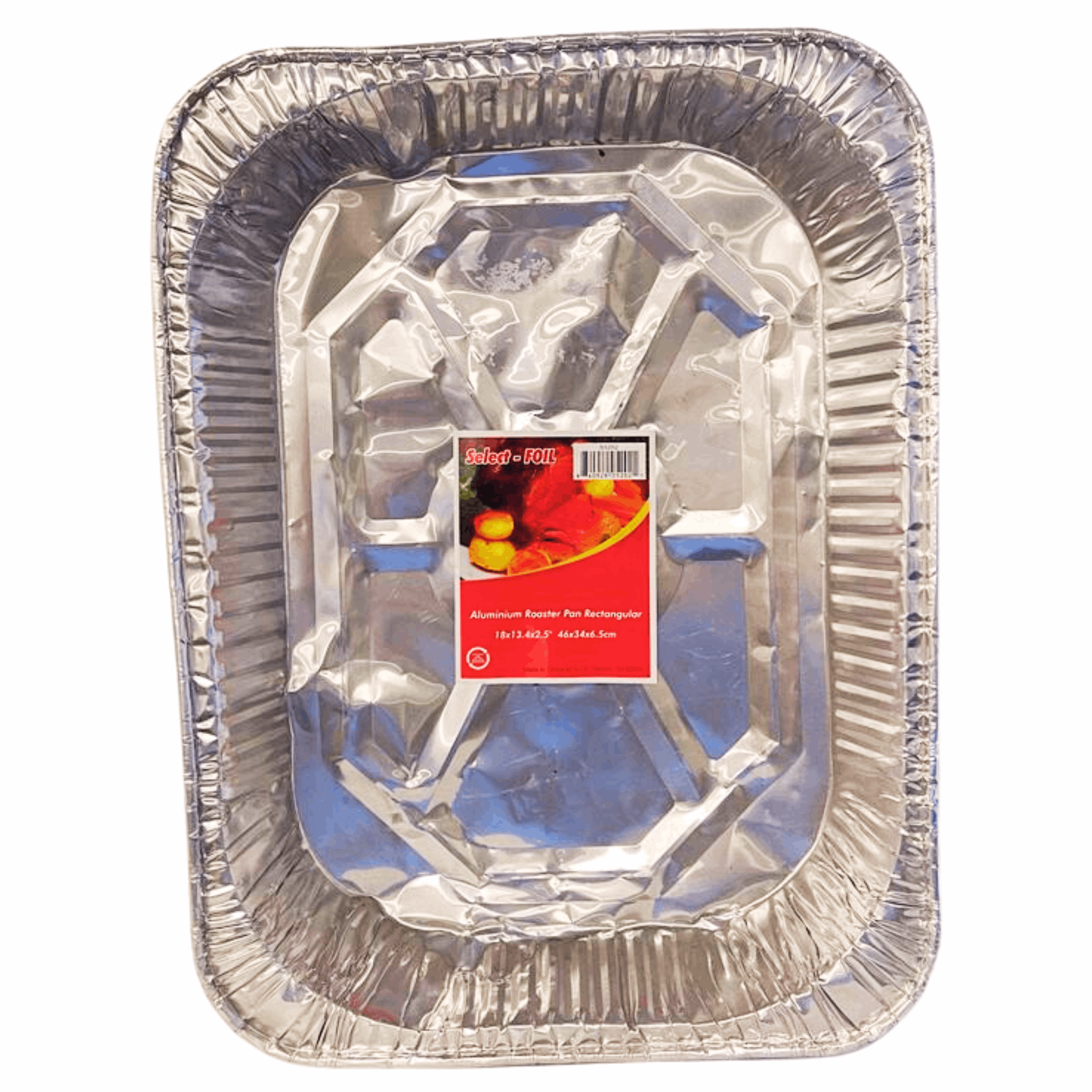 Aluminum Roaster Pan Rectangle 18. x 13.4 x 2.5in