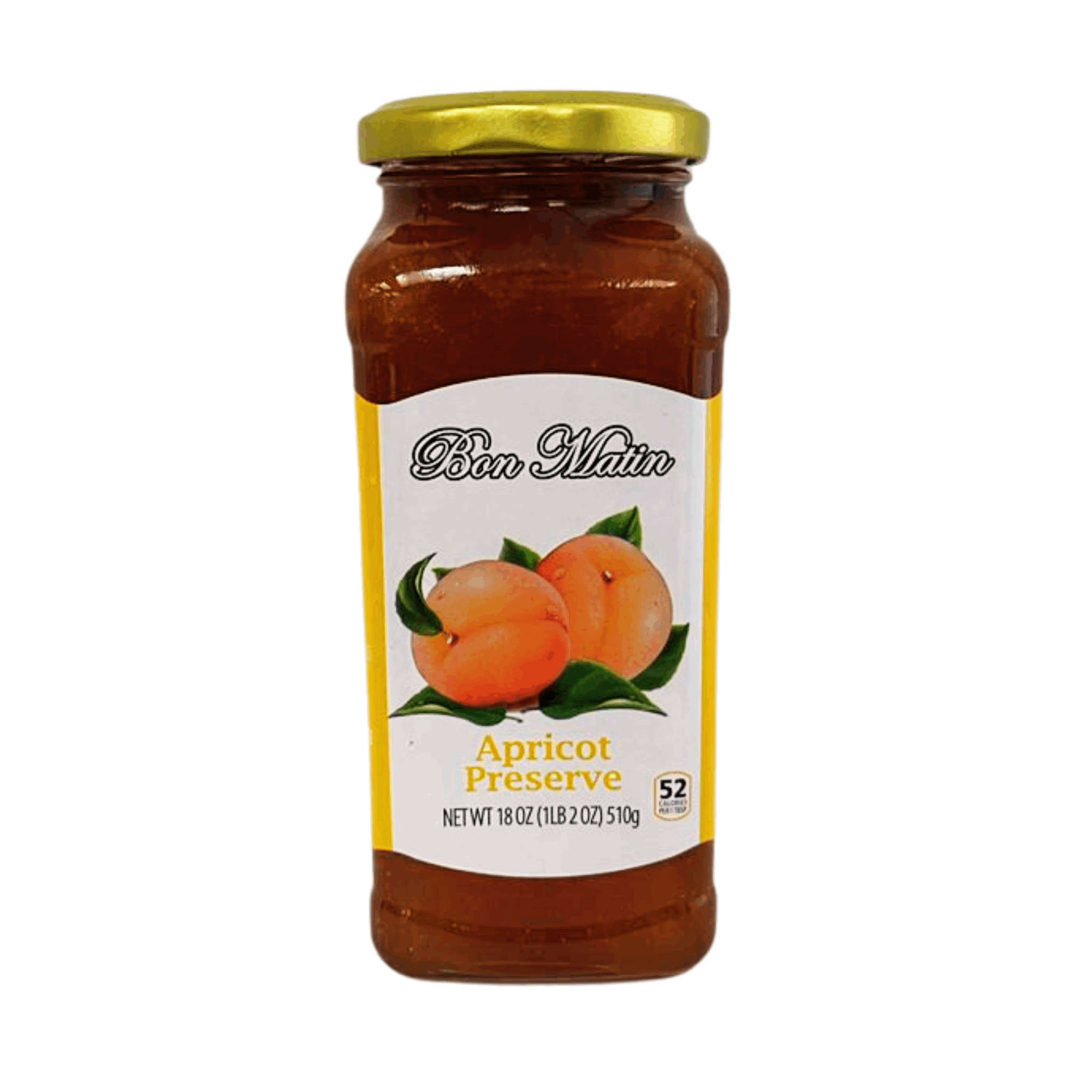 Bon Matin Apricot Preserve 18oz