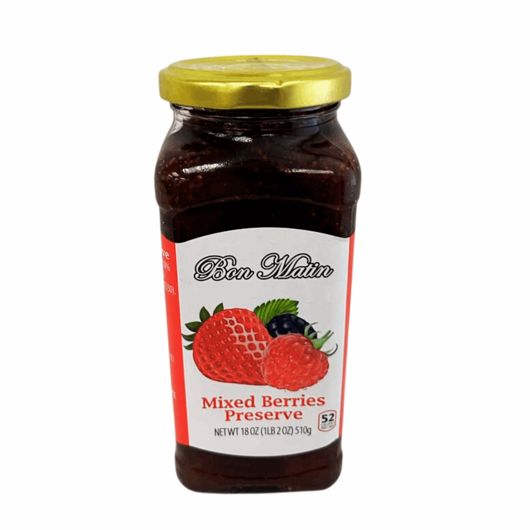 Bon Matin Mixed Berries Preserve 18oz