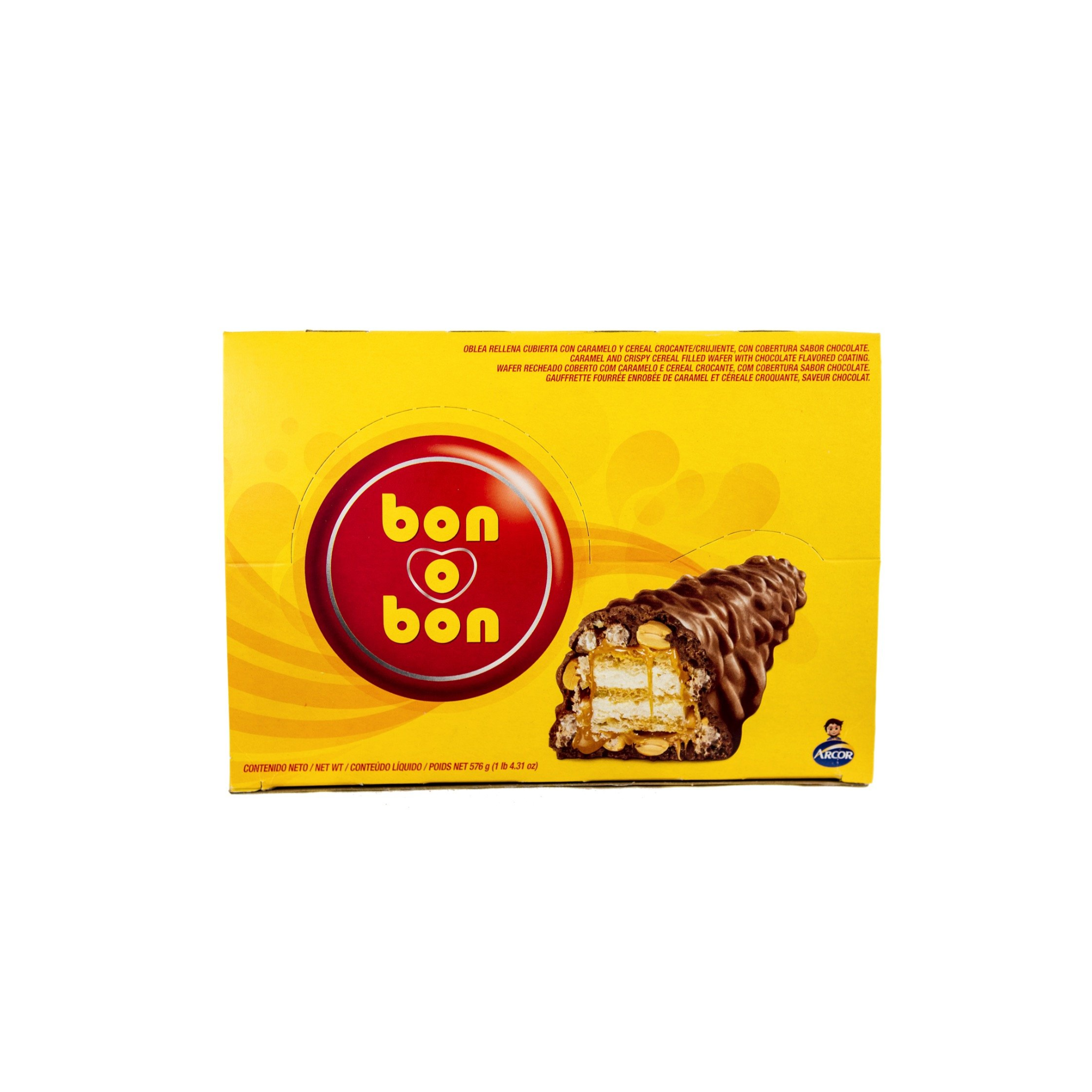 Bon o Bon Milk Chocolate Bar 12ct