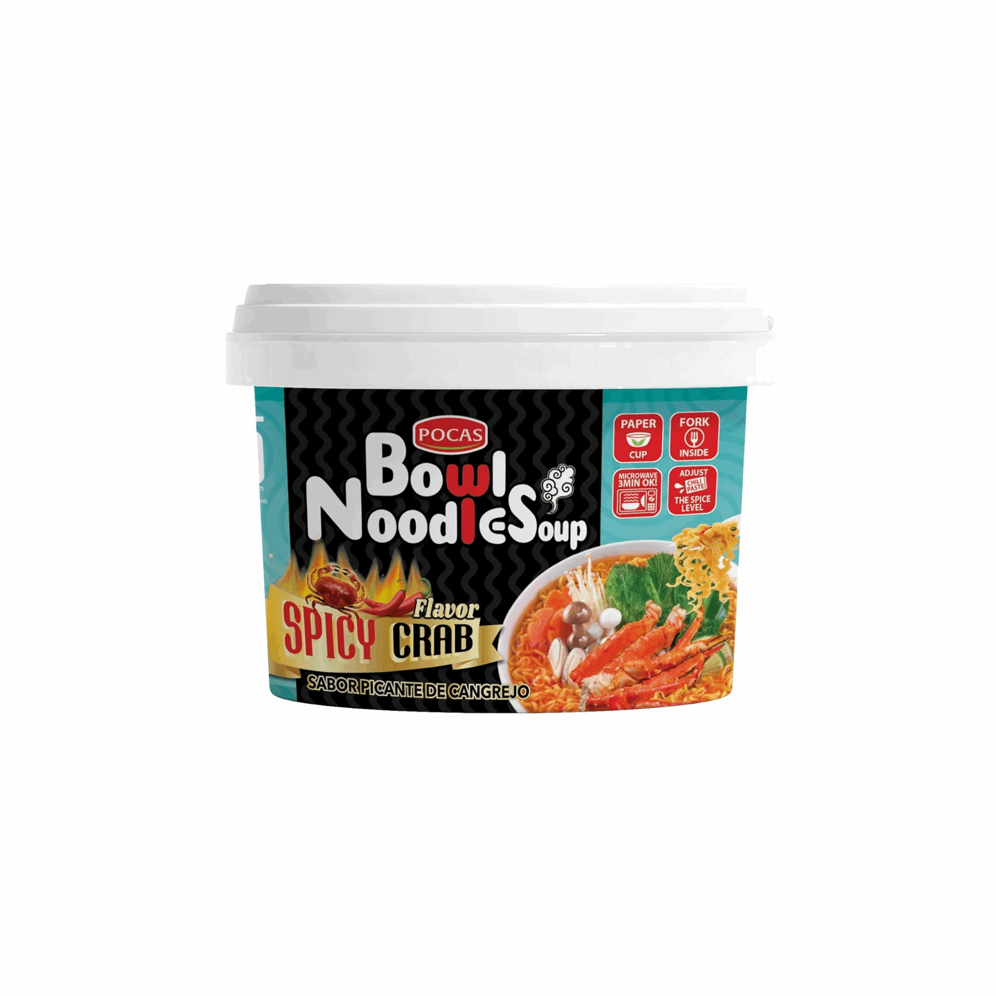 Bowl Noodle Soup Spicy Seafood (Case of 12)