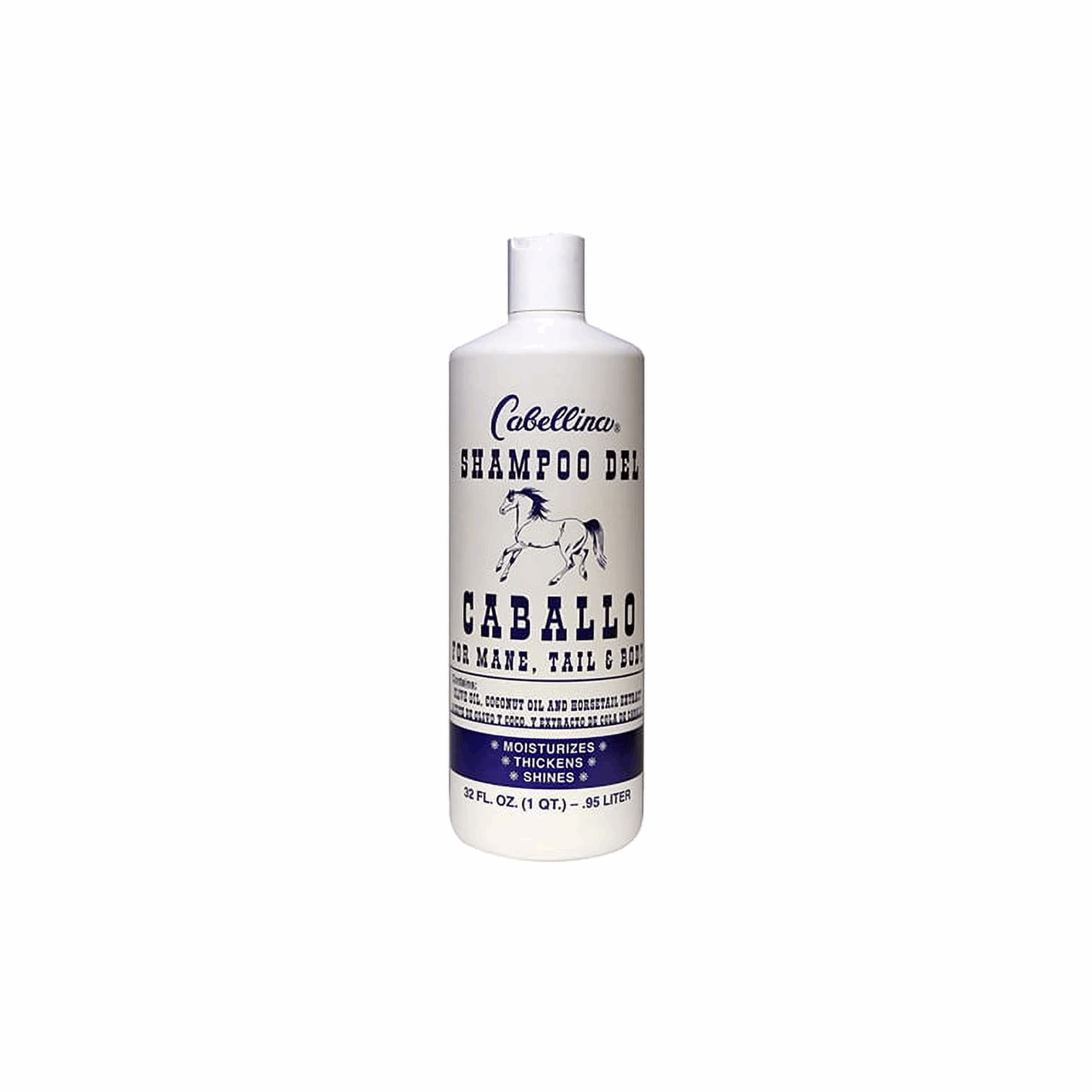 Cabellincu Shampoo Del Caballo For Mane, Tail & Body 32oz (Case of 6)