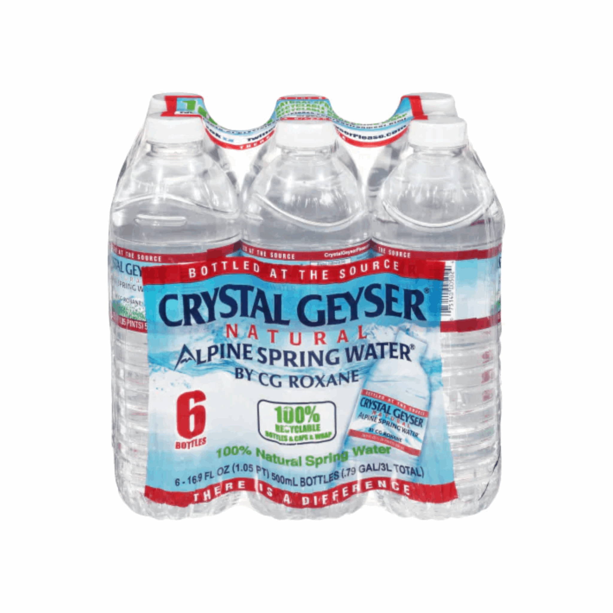 Crystal Geyser Water Bottle 6pk