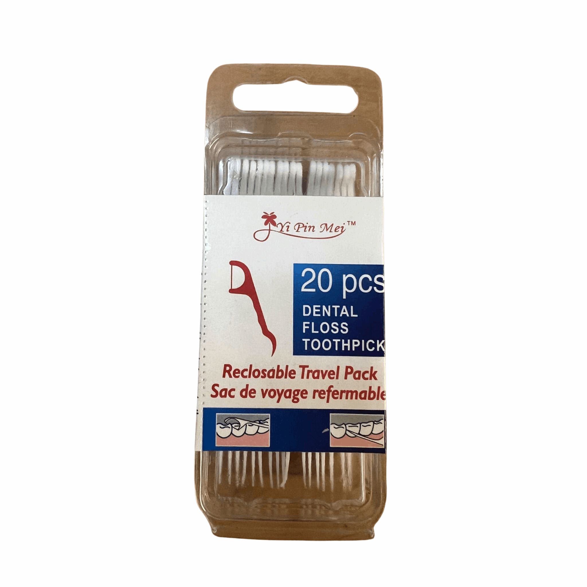 Dental Floss Toothpicks 20pc