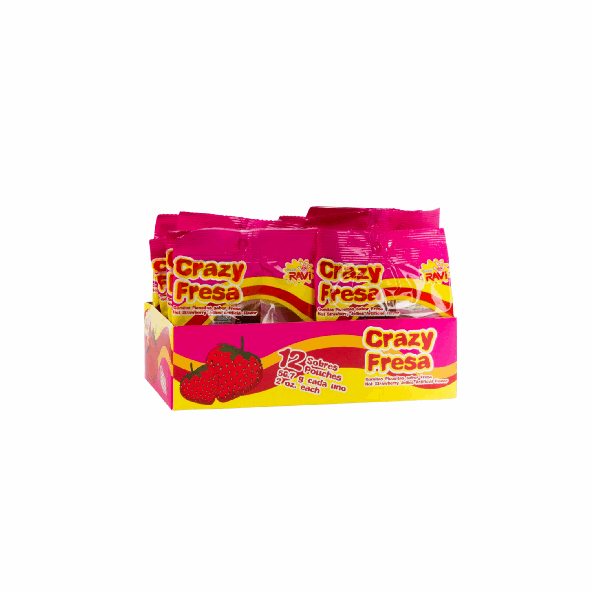 Dulces Ravi Crazy Fresca Jellies 12ct