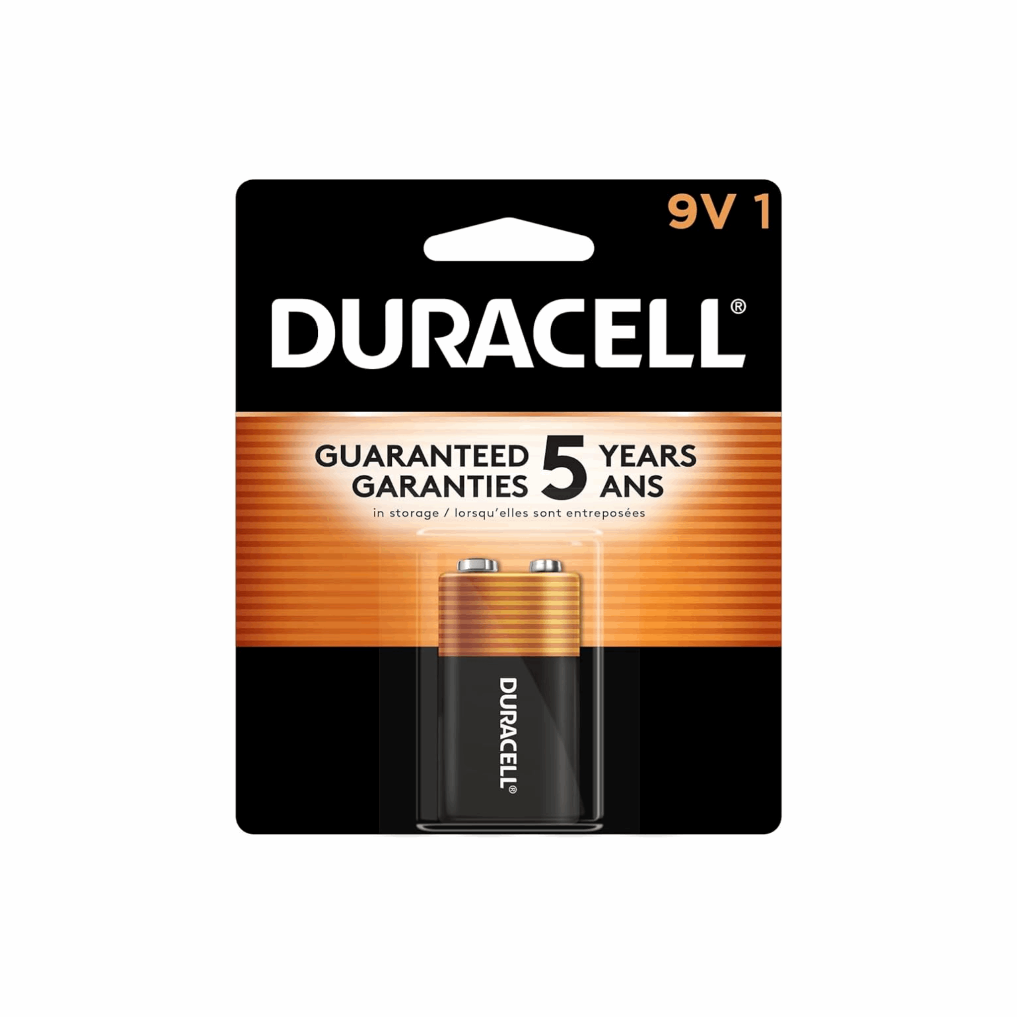 Duracell 9V Battery 1-Pack (Case of 12)