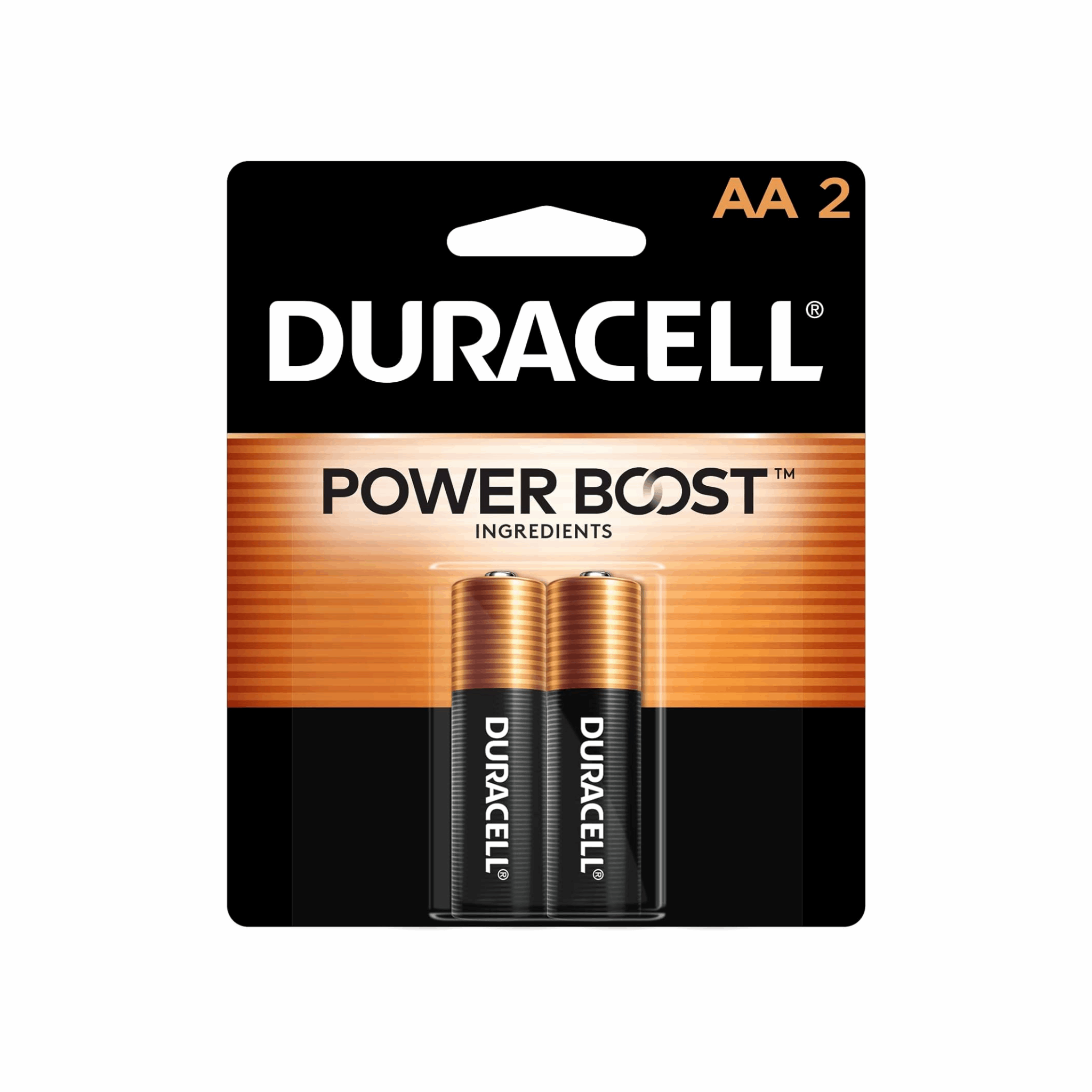 Duracell AA Batteries 2-Pack (Case of 14)