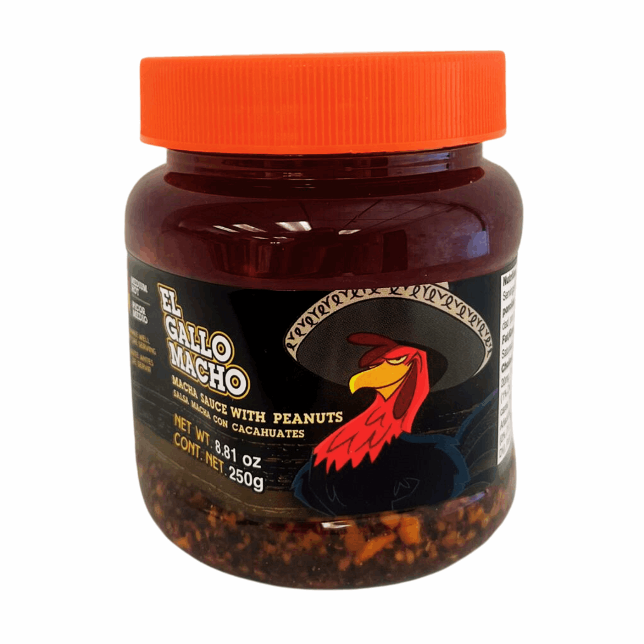 El Gallo Macha Sauce w/ Peanuts 8.81oz