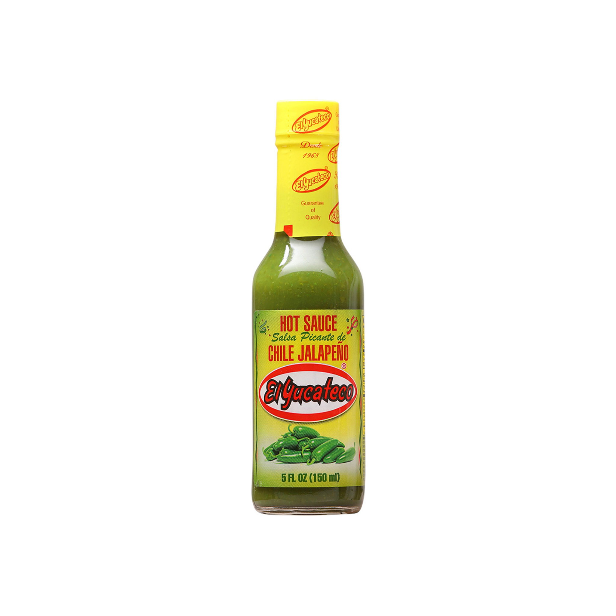 El Yucateco Chile Jalapeno Hot Sauce 4oz