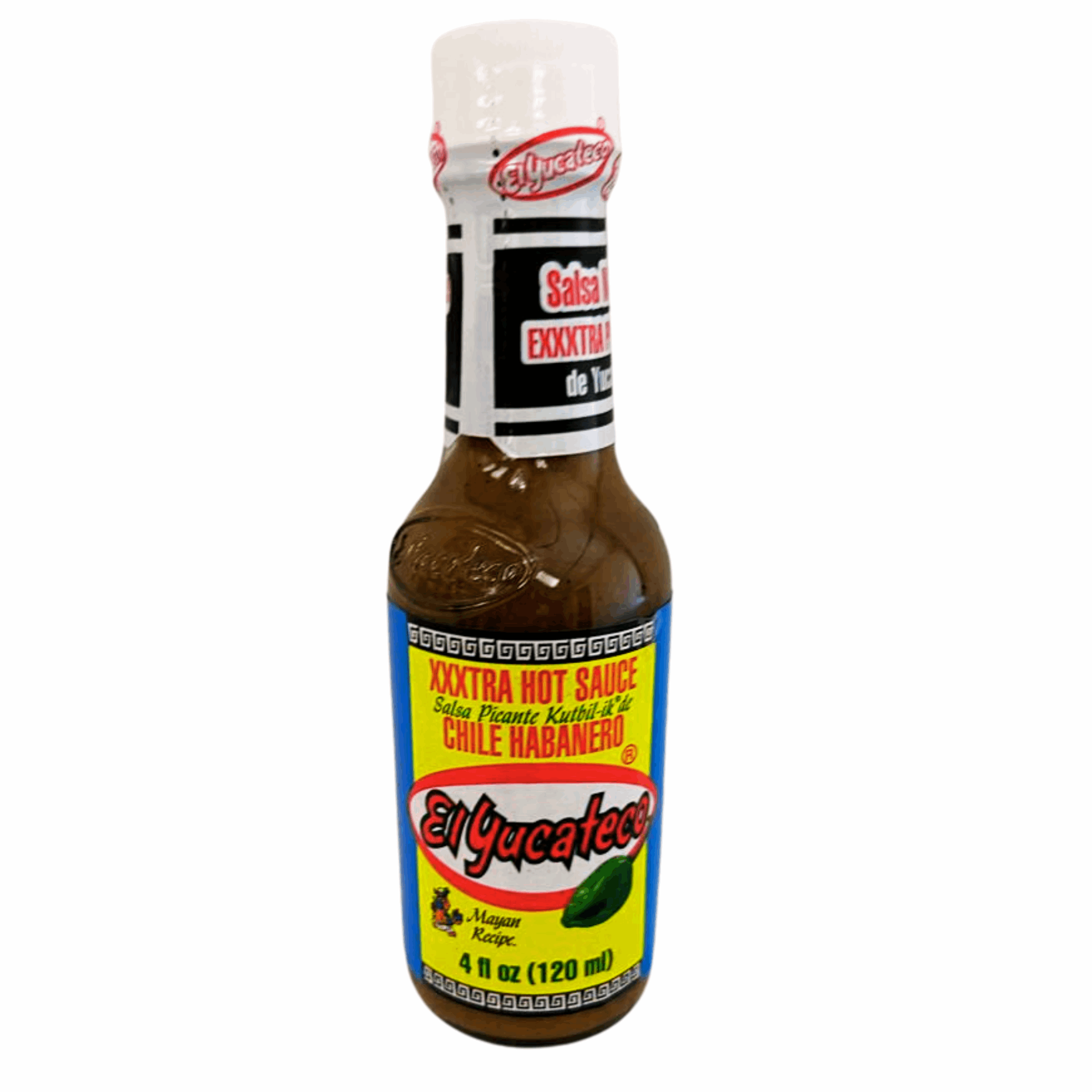 El Yucateco XXXHot Chile Habanero Sauce 4oz