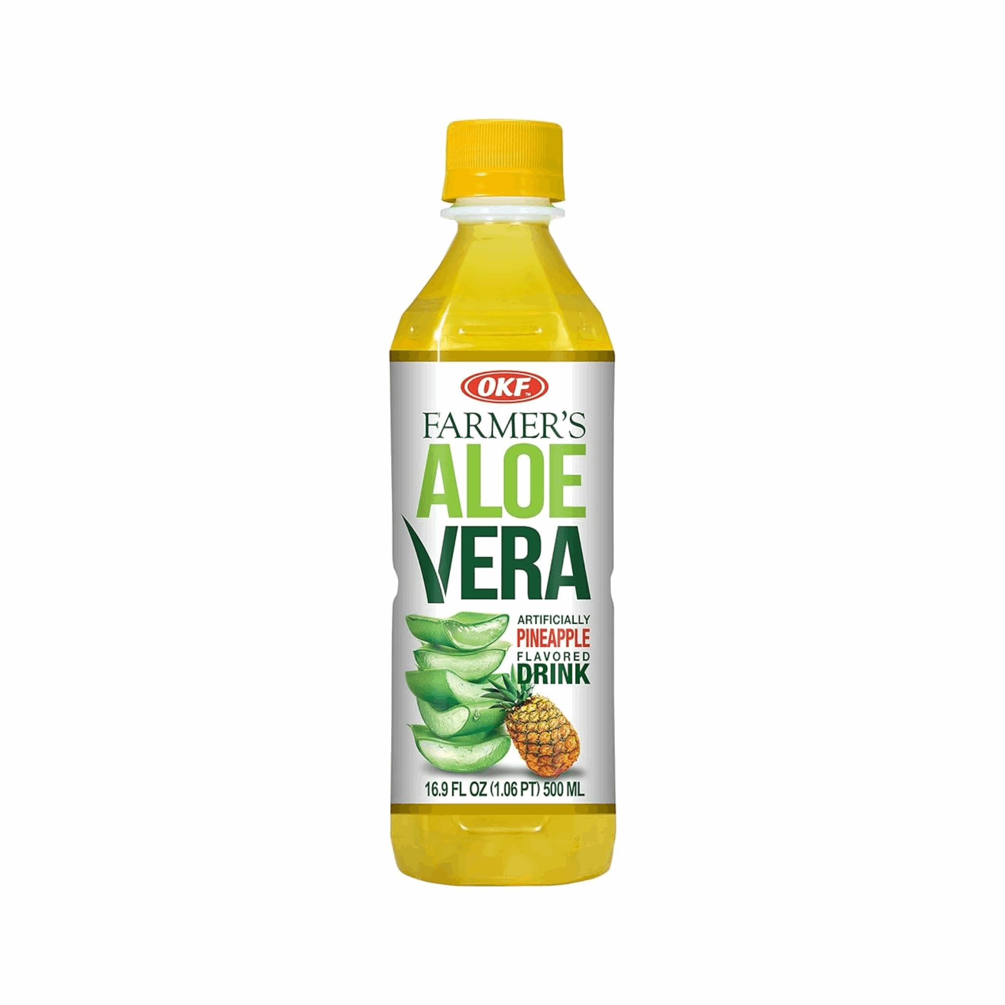 Farmers Aloe Vera Pineapple 500ml (Case of 12)