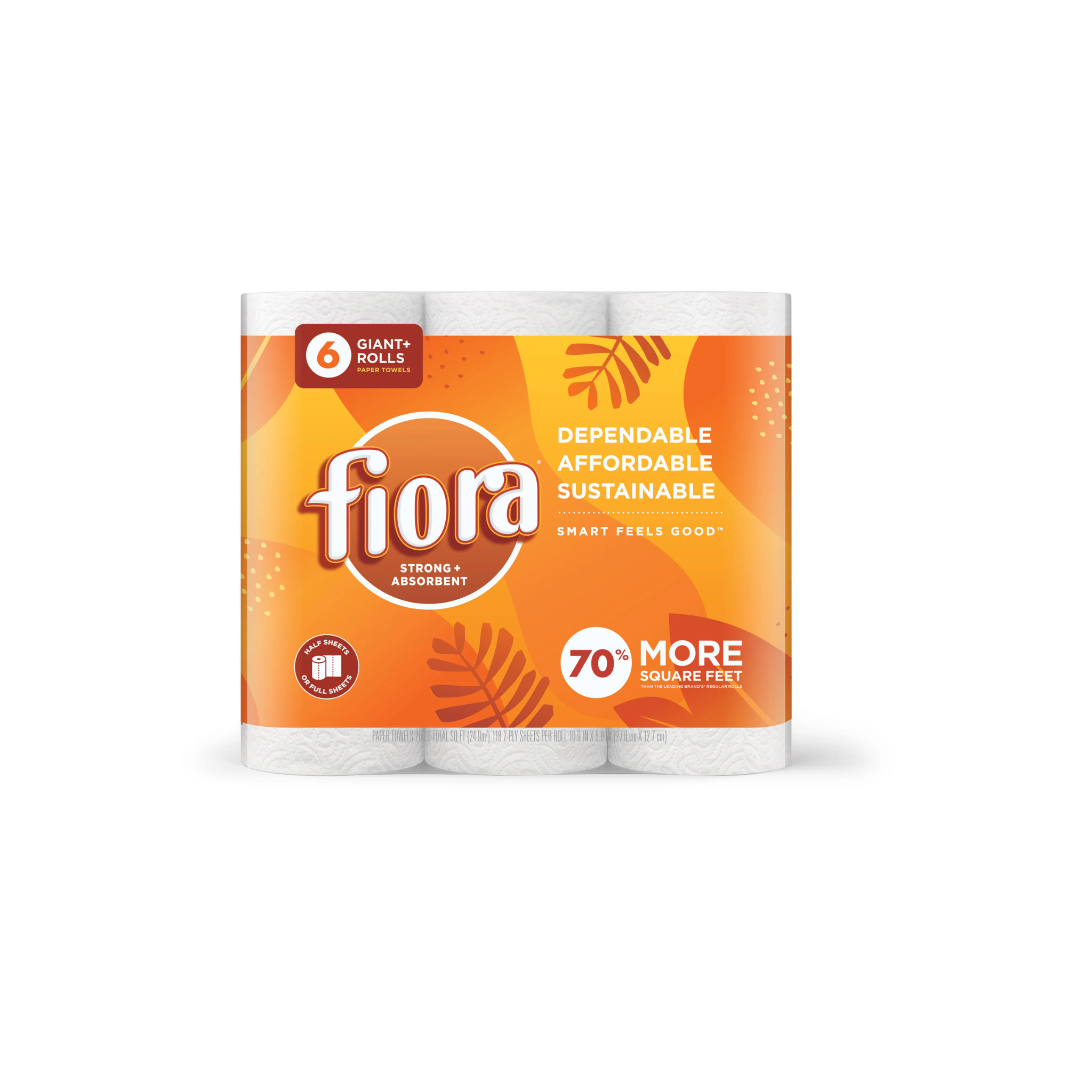 Fiora Paper Towels 6 Rolls