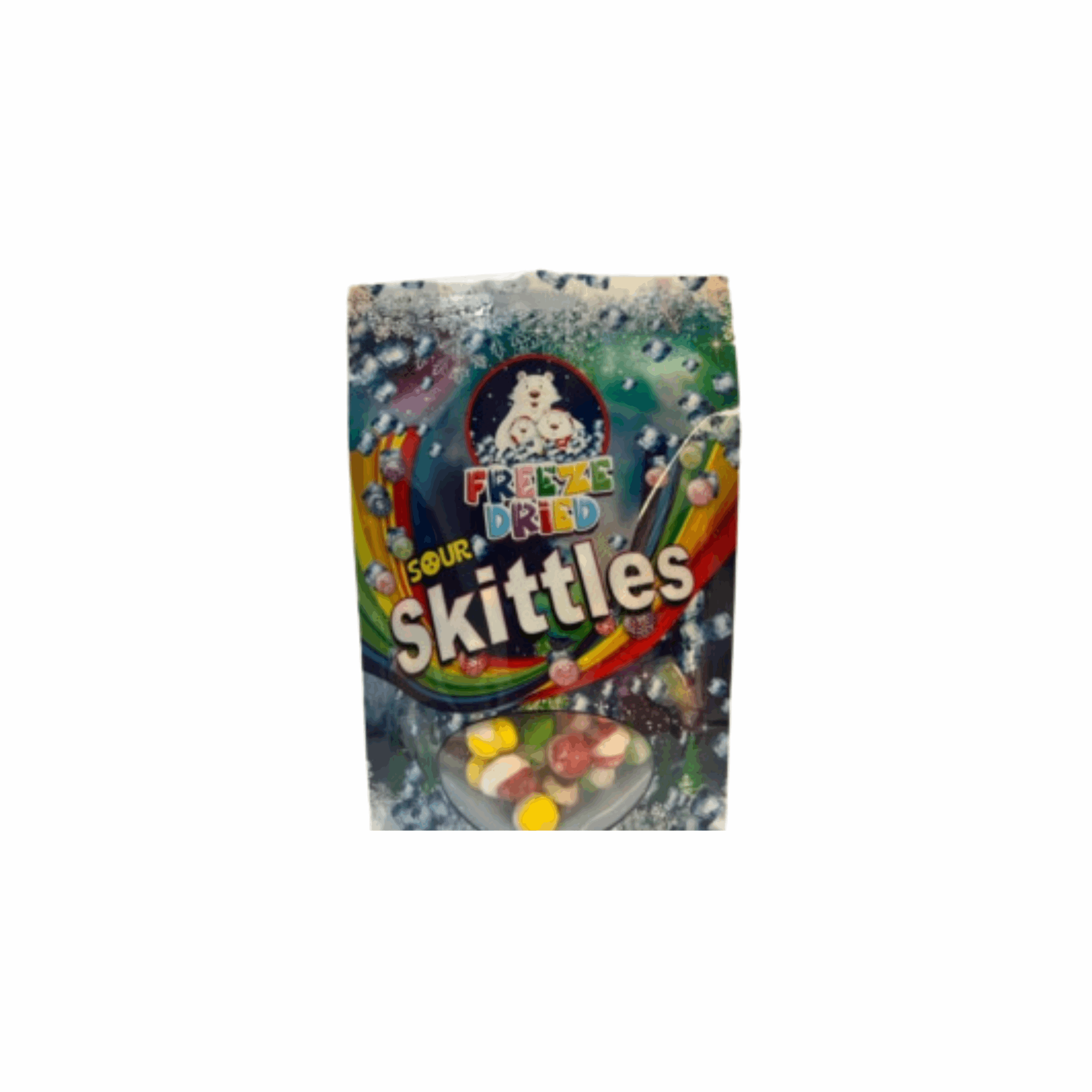 Freeze Dried Sour Skittles 2oz (Case of 12)