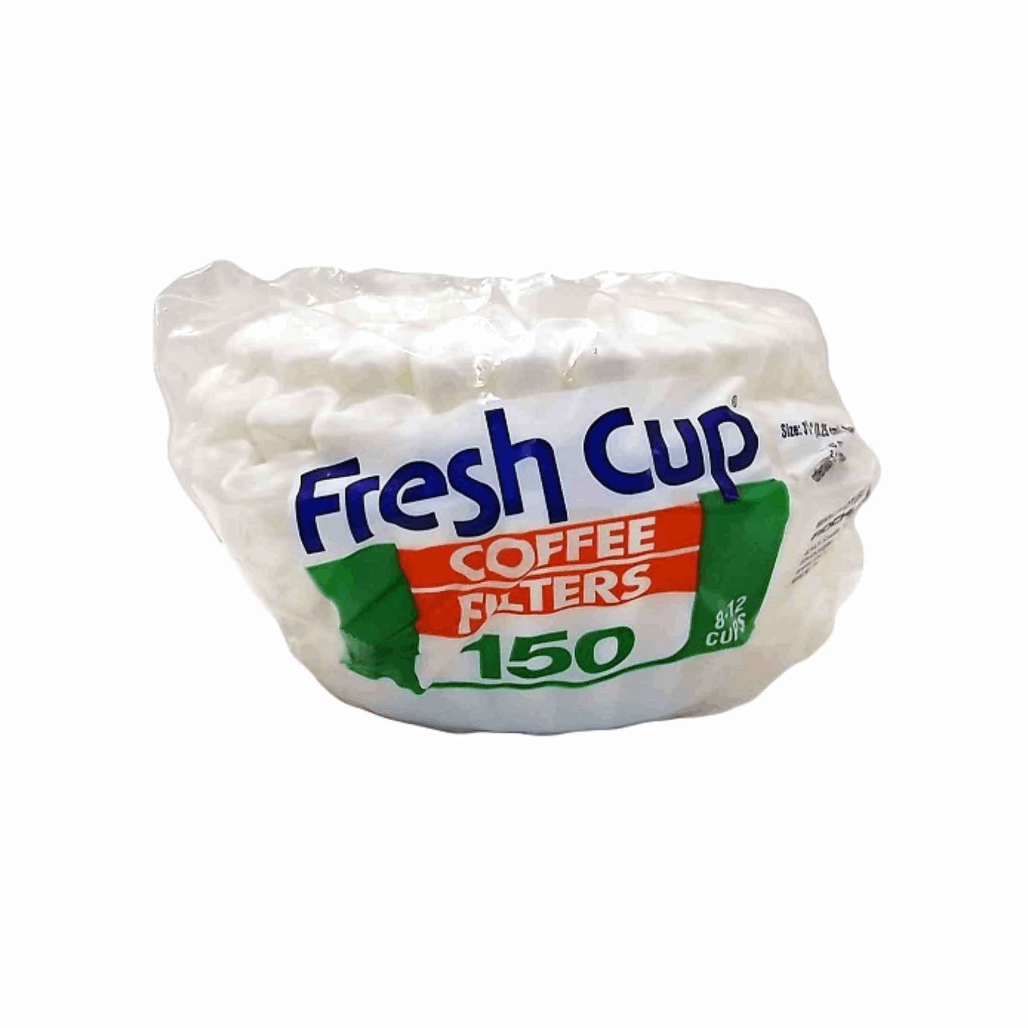 Fresh Cup Coffee Filters 150ct, 8-12cups (1 Pack)