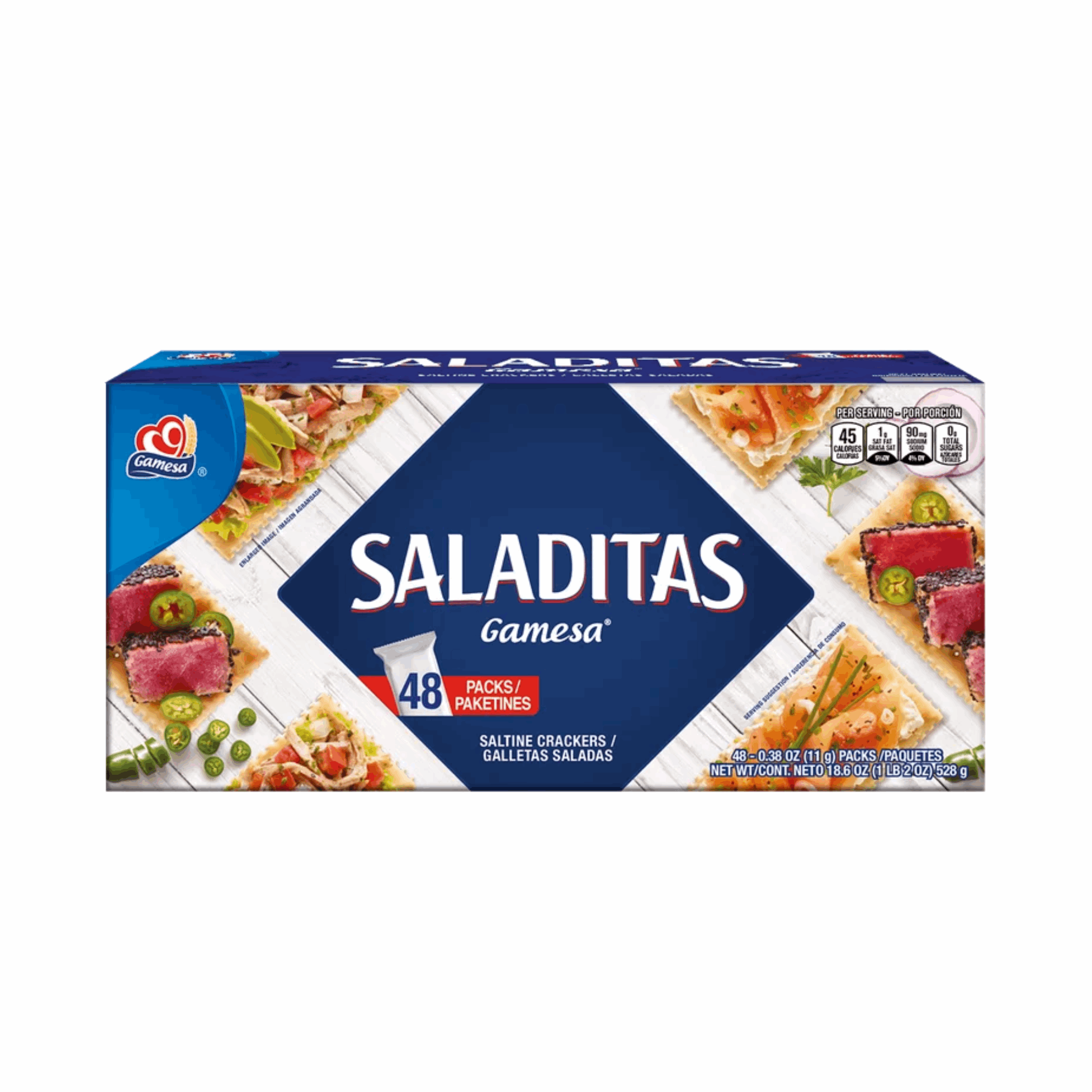 Gamesa Saladitas 48ct