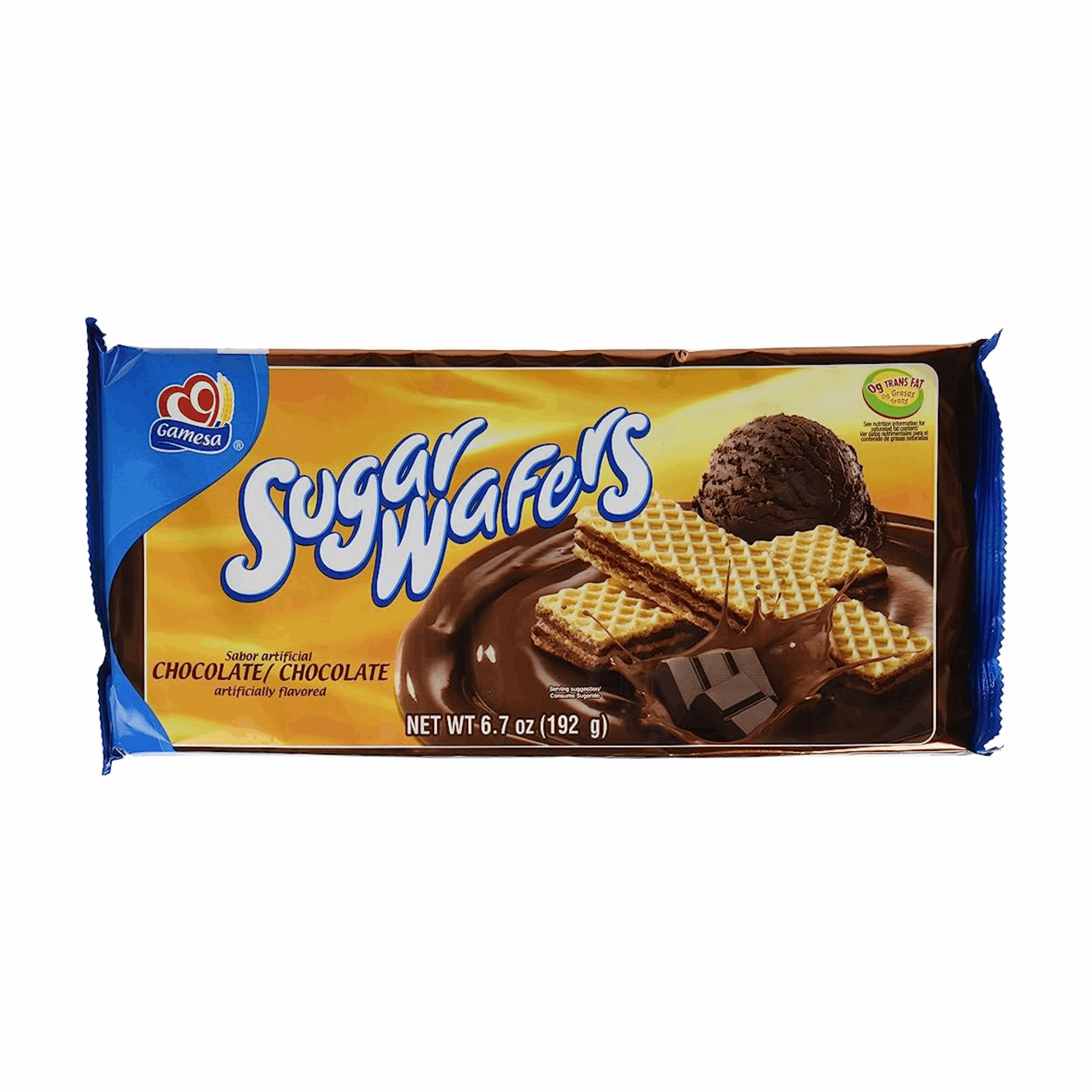 Gamesa Wafers Chocolate 6.7oz