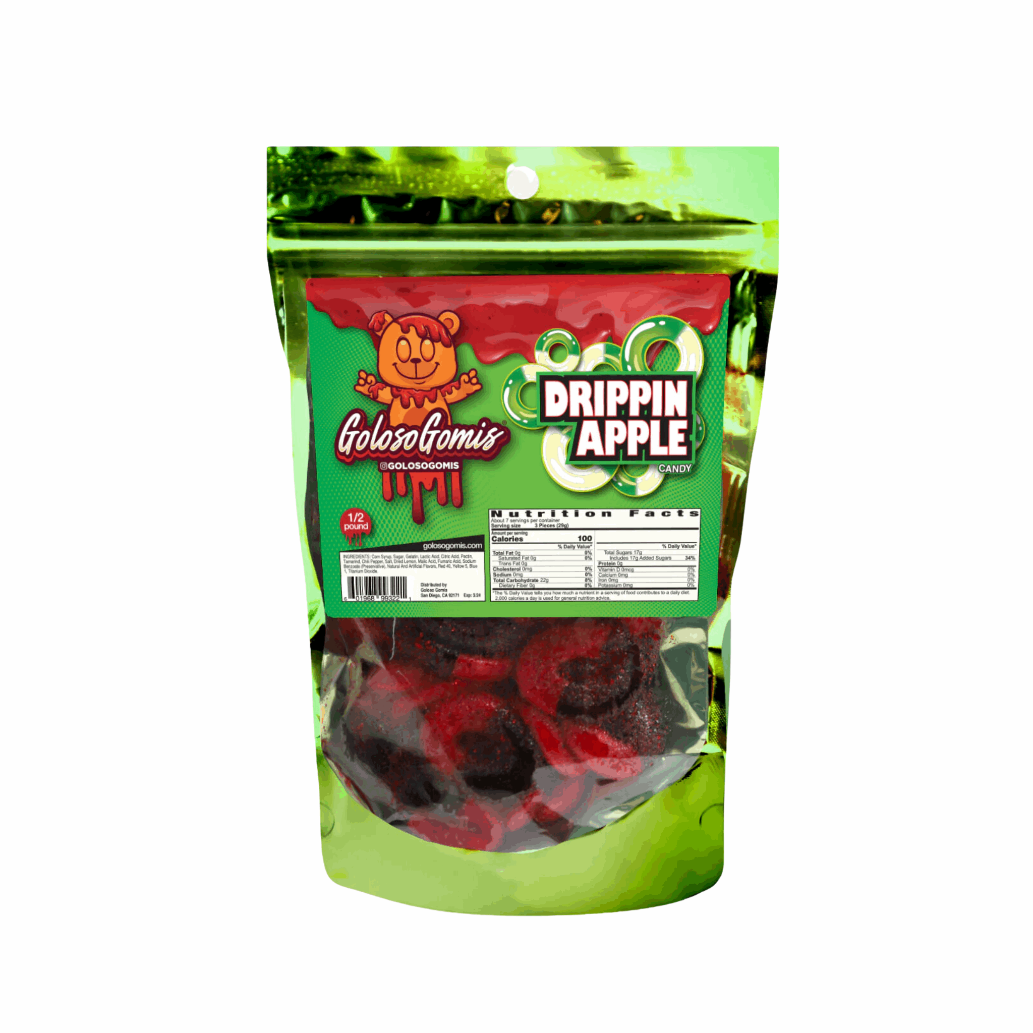 Goloso Gomis Drippin Apple (Case of 12)