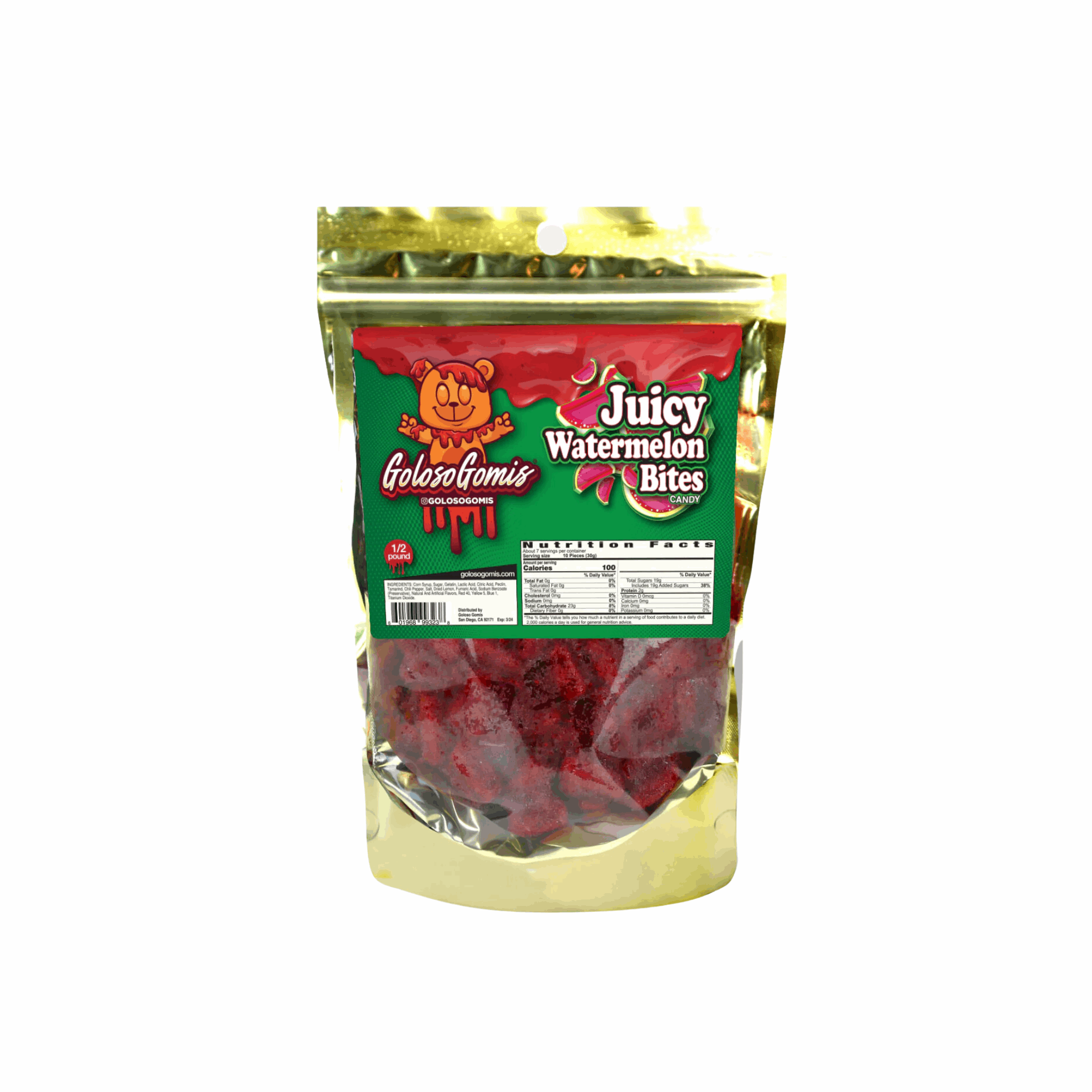 Goloso Gomis Juicy Watermelon Bites (Case of 12)