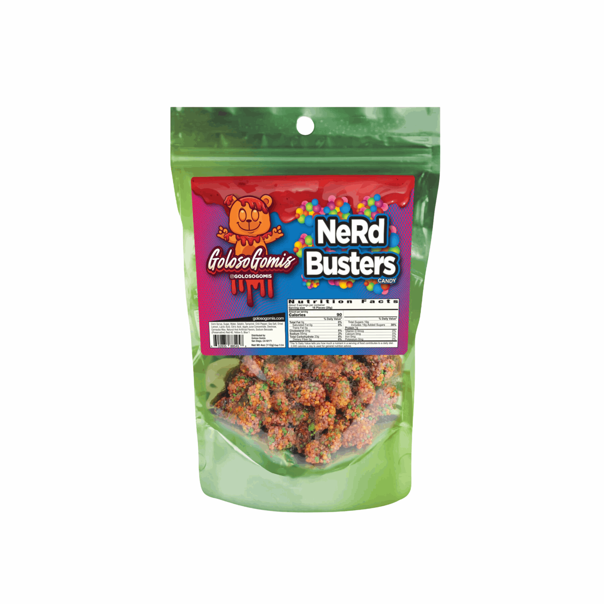 Goloso Gomis Nerd Busters (Case of 12)