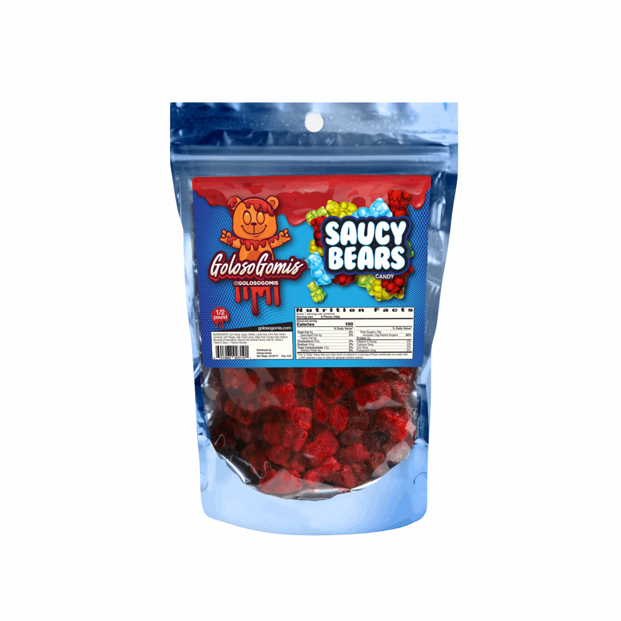 Goloso Gomis Saucy Bears (Case of 12)