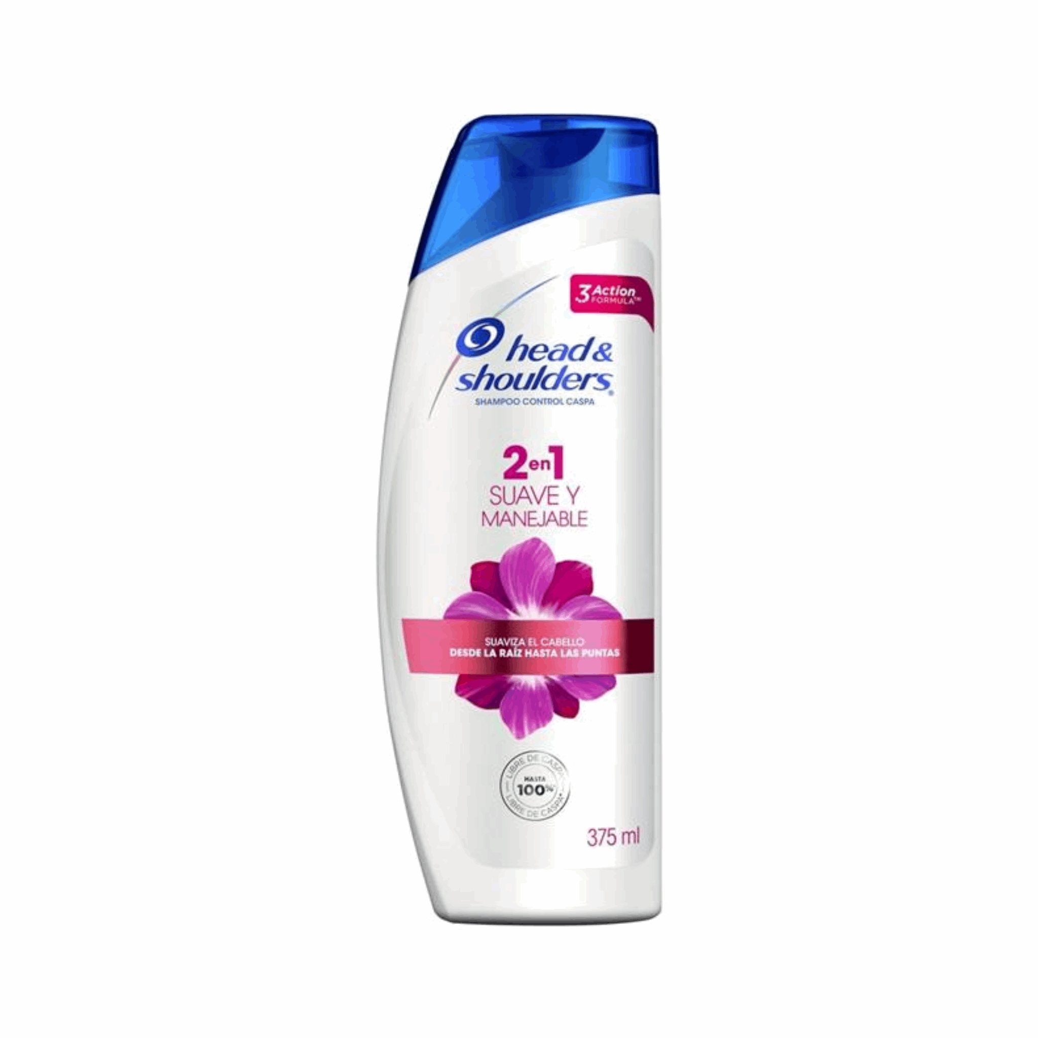 Head & Shoulders 2in1 Shampoo Suave Y Manejable 375ml