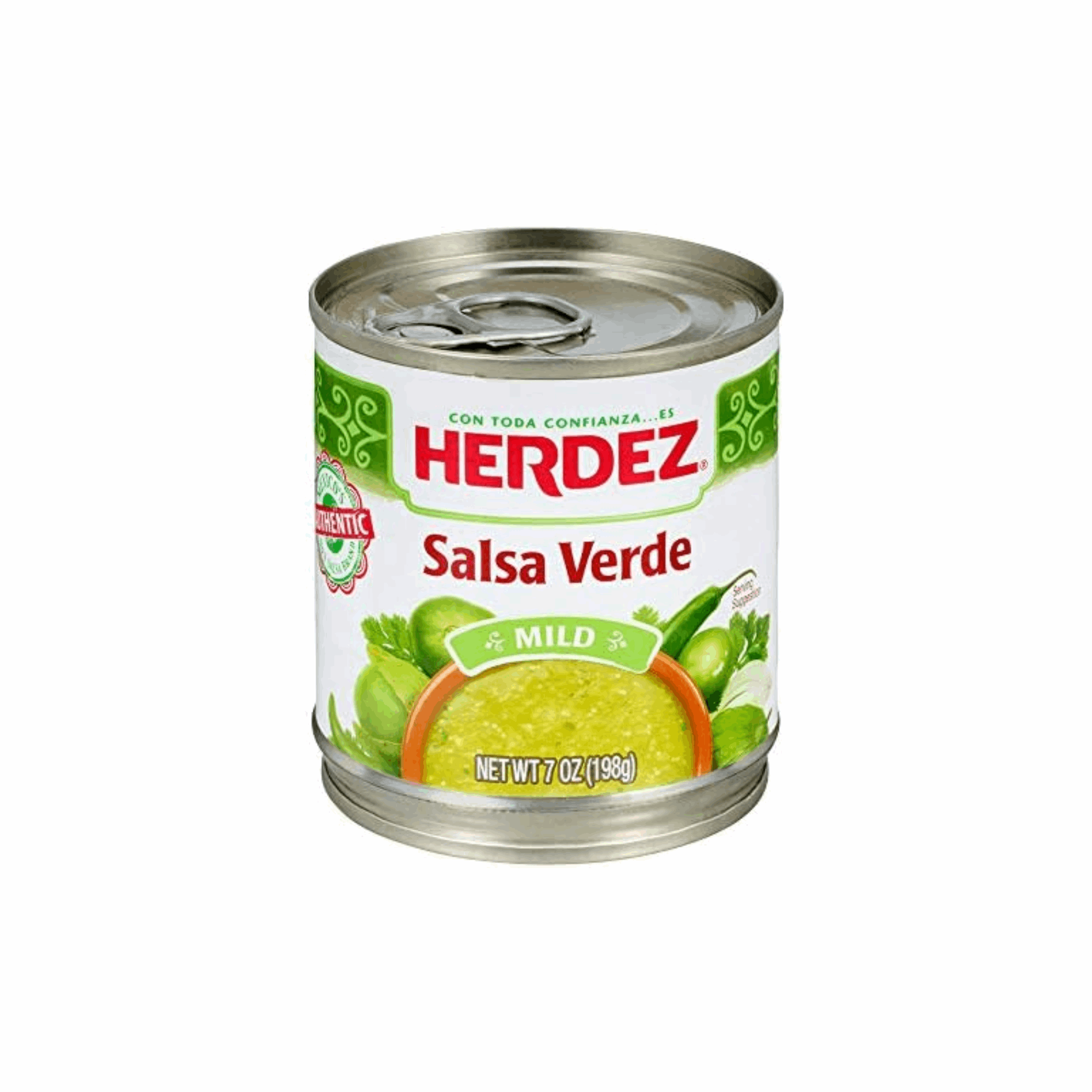 Herdez Salsa Verde Mild 7oz (Case of 12)