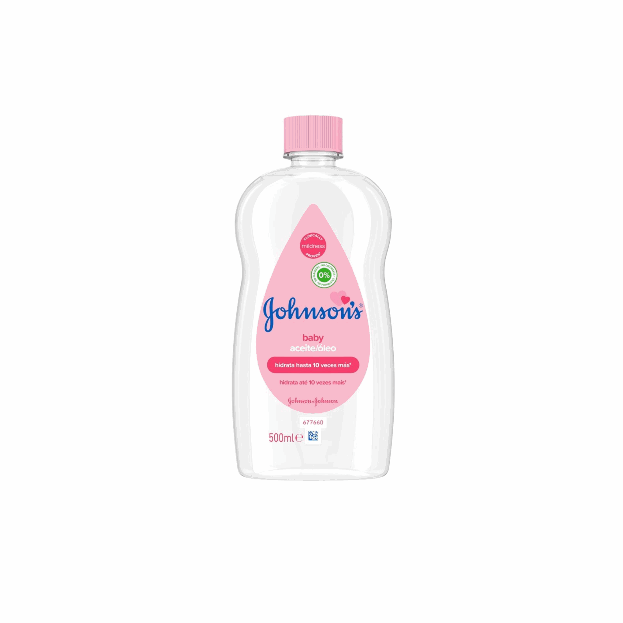 Johnson's Baby Oil 500ml (Case of 6)