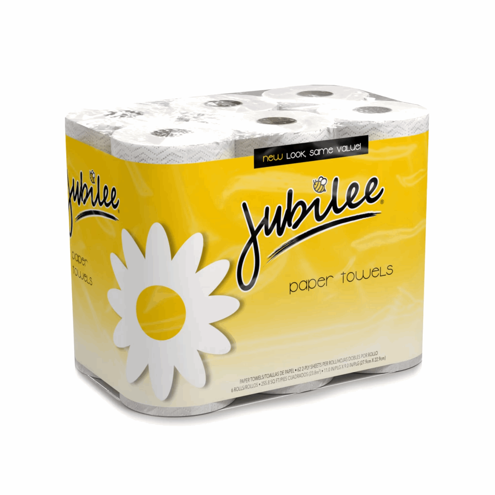 Jubilee Paper Towels (6 Pack) (Case of 4)