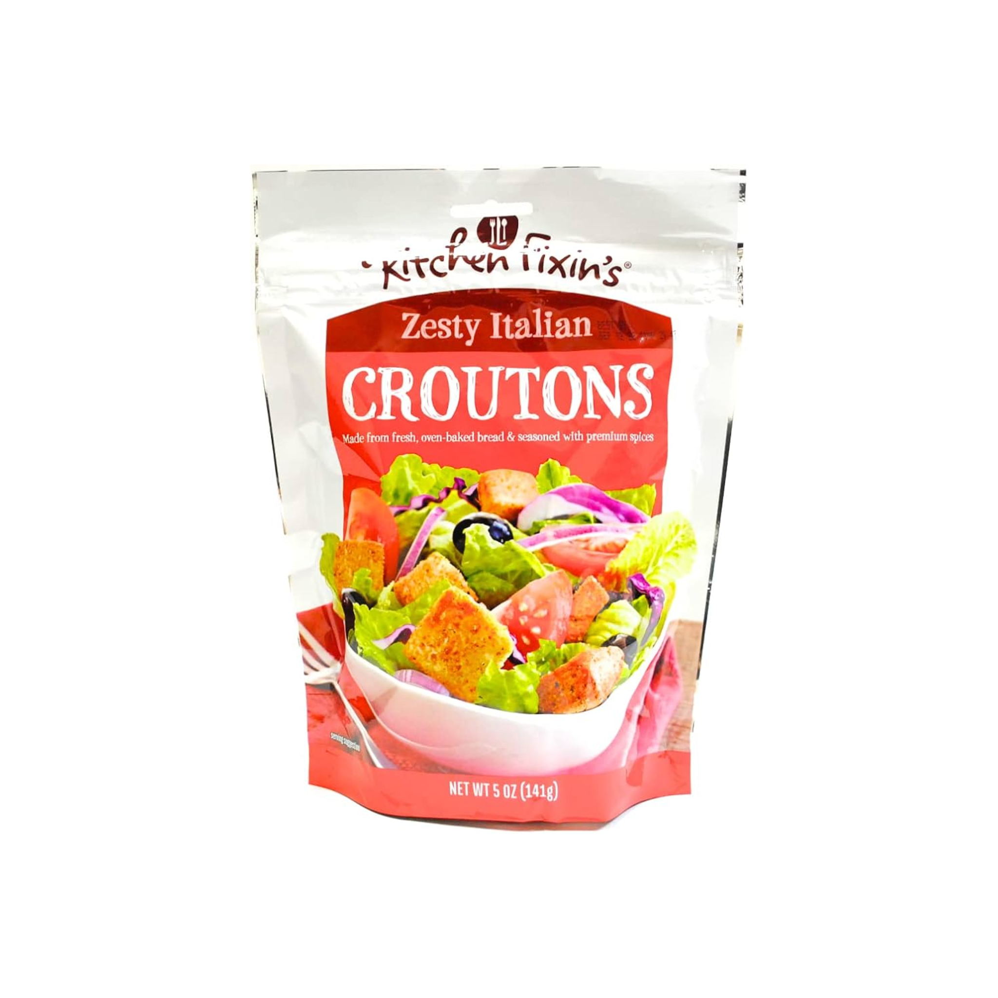 Kitchen Fixins Zesty Italian Croutons 5oz