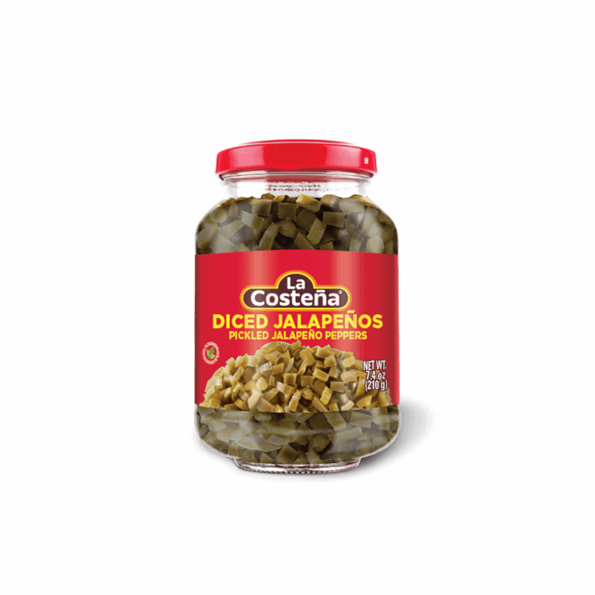 La Costena Diced Jalapenos 7.4oz (Case of 12)