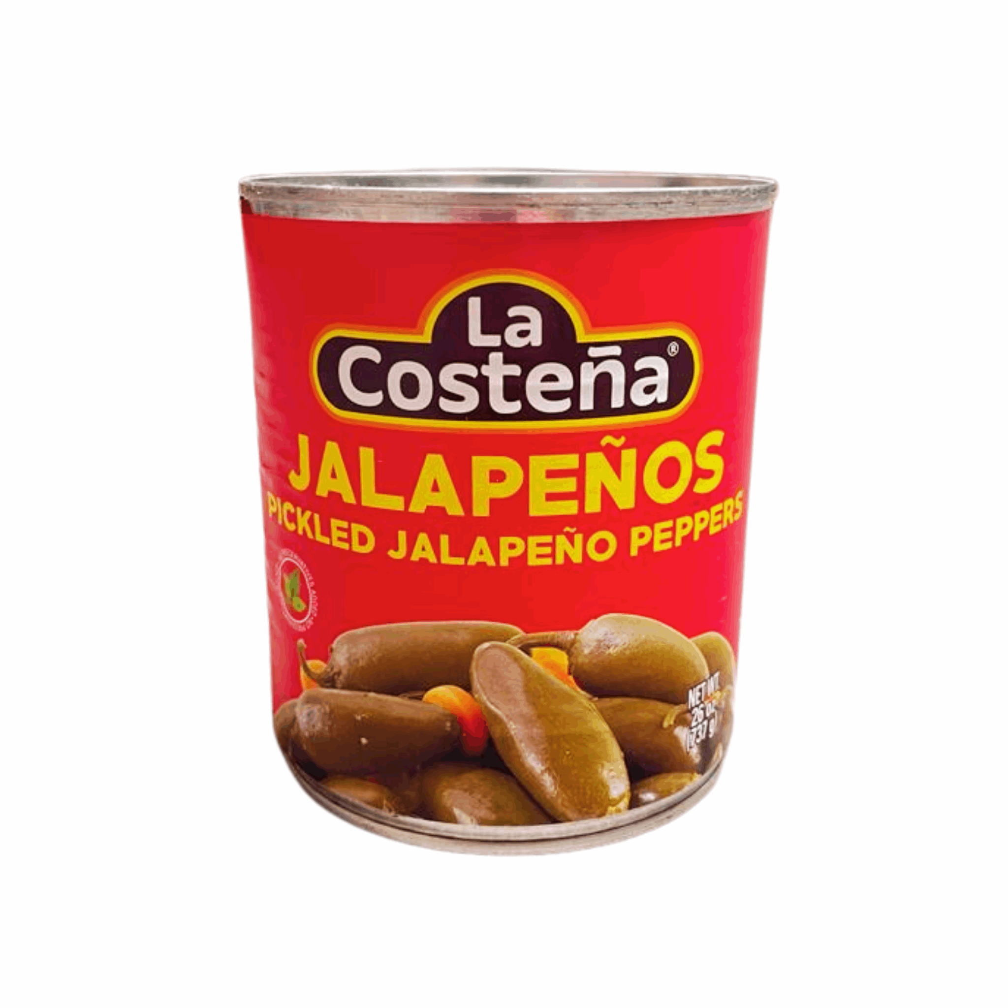 La Costena Whole Jalapenos 25.9oz (Case of 12)