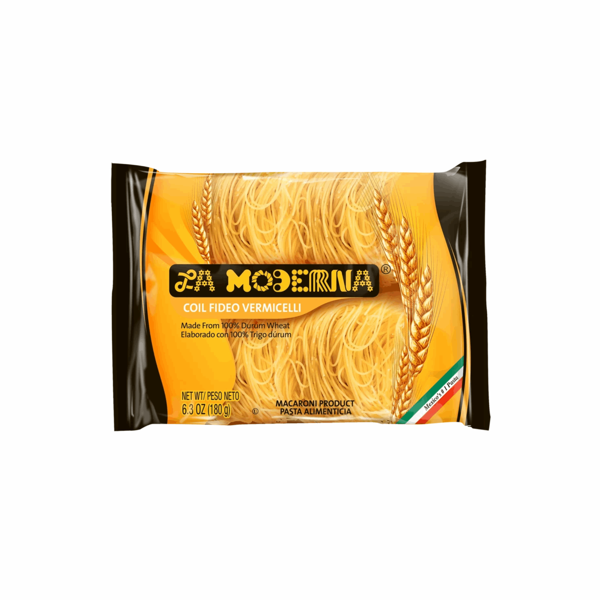 La Moderna Coil Fideo Vermicelli 6.3oz (Case of 20)