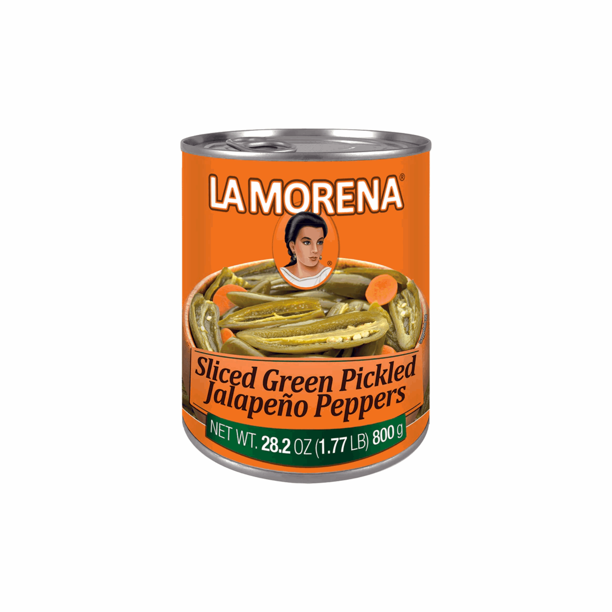 La Morena Sliced Jalapeno 28oz (Case of 12)