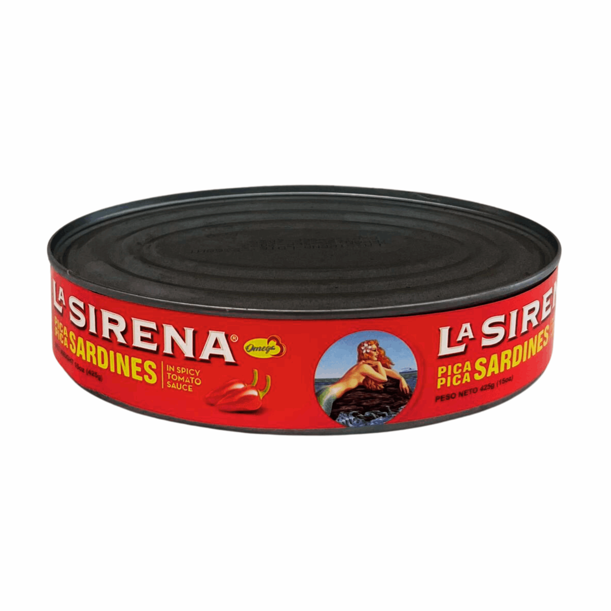 La Sirena Sardinas in Spicy Tomato Sauce 15oz (Case of 24)