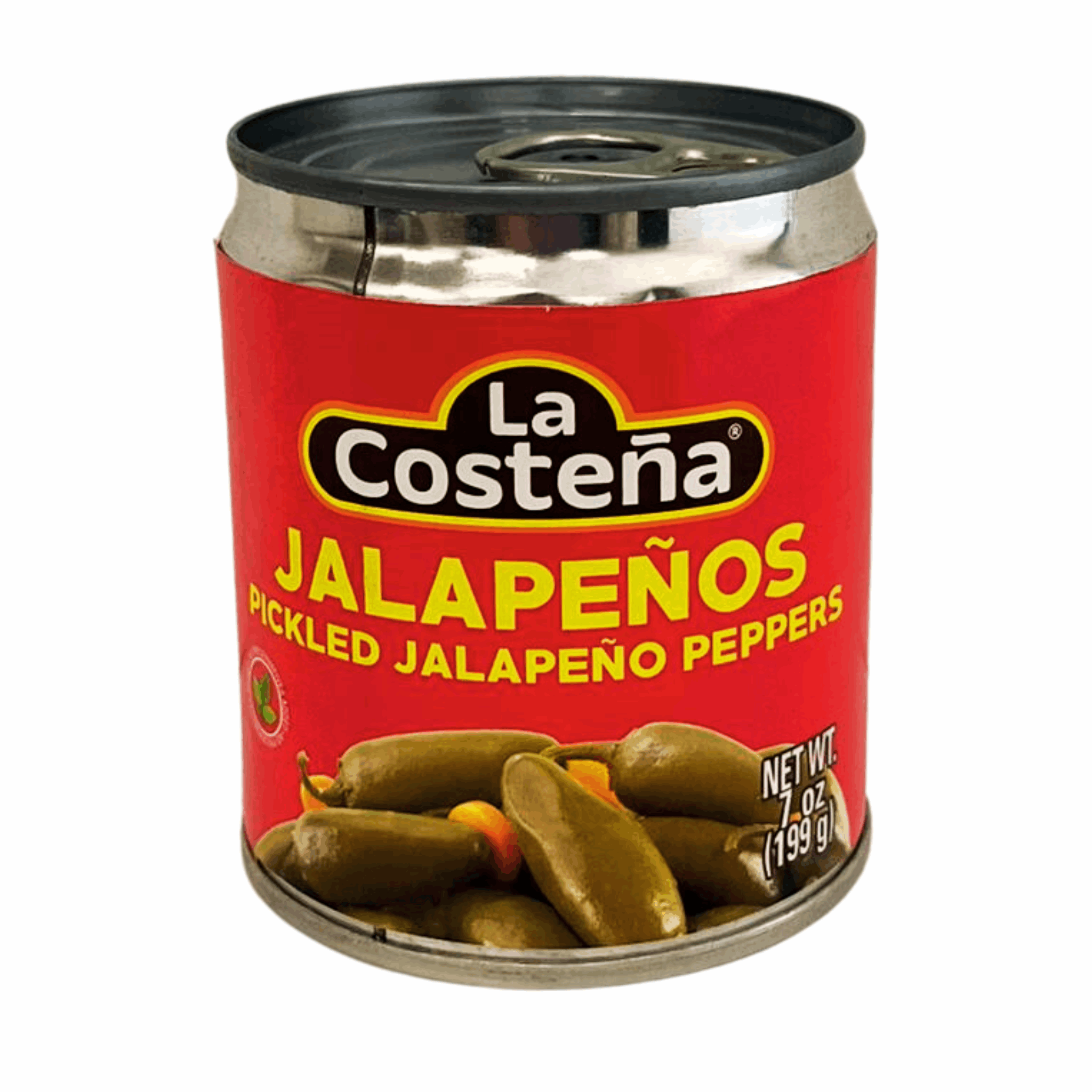 La Costena Whole Pickled Jalapeno Peppers 7oz (Case of 24)