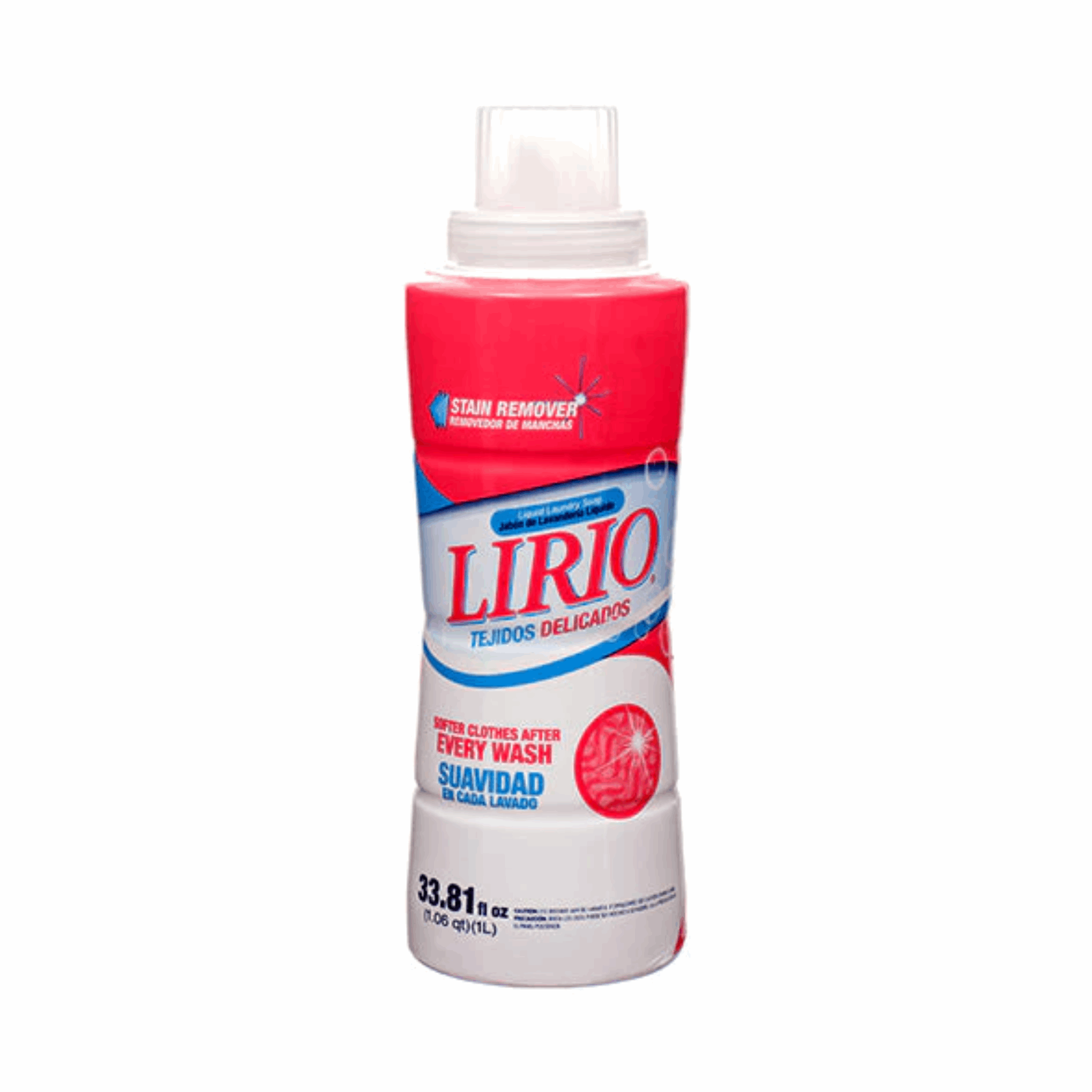 Lirio Liquid Laundry Detergent Suavidad 1L (Case of 12)