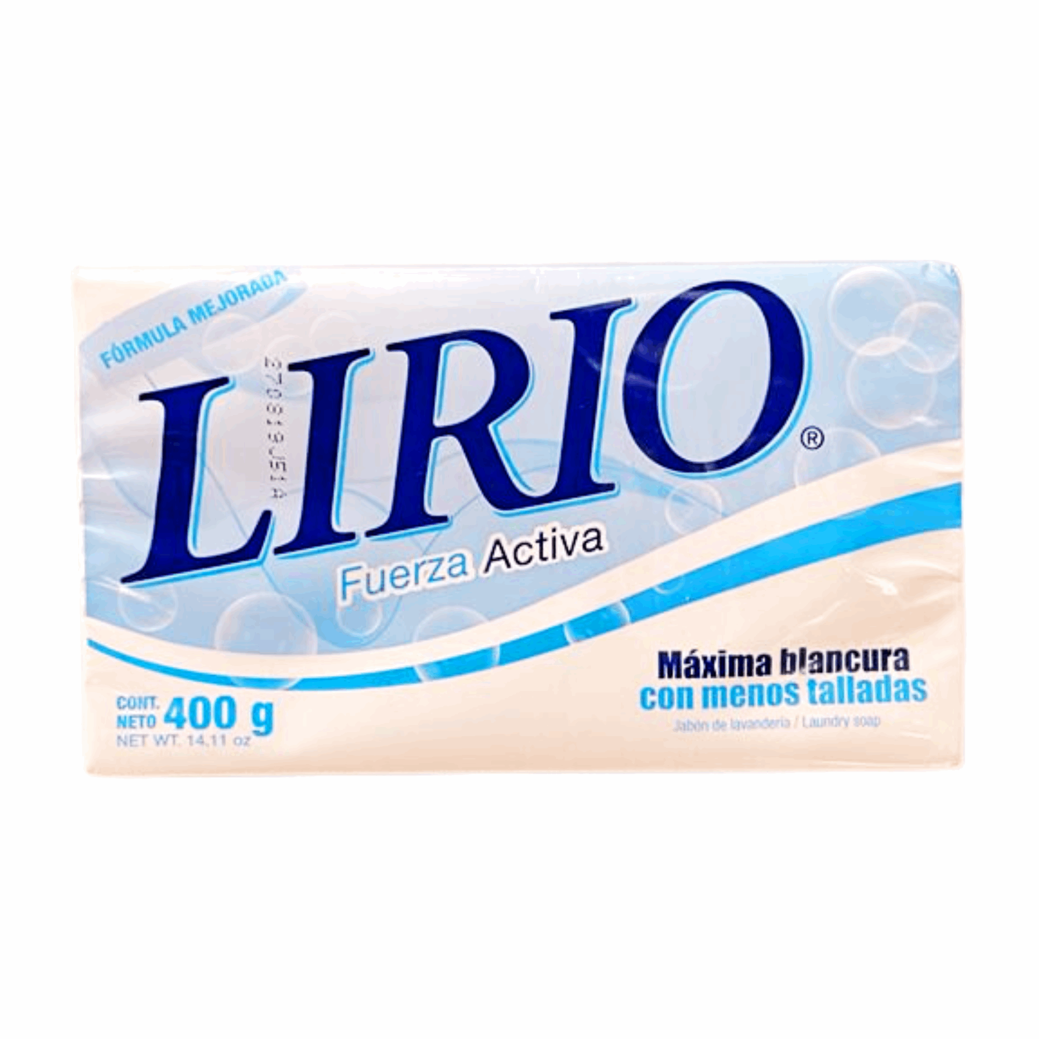 Lirio White Bar Soap 400g (Case of 25)