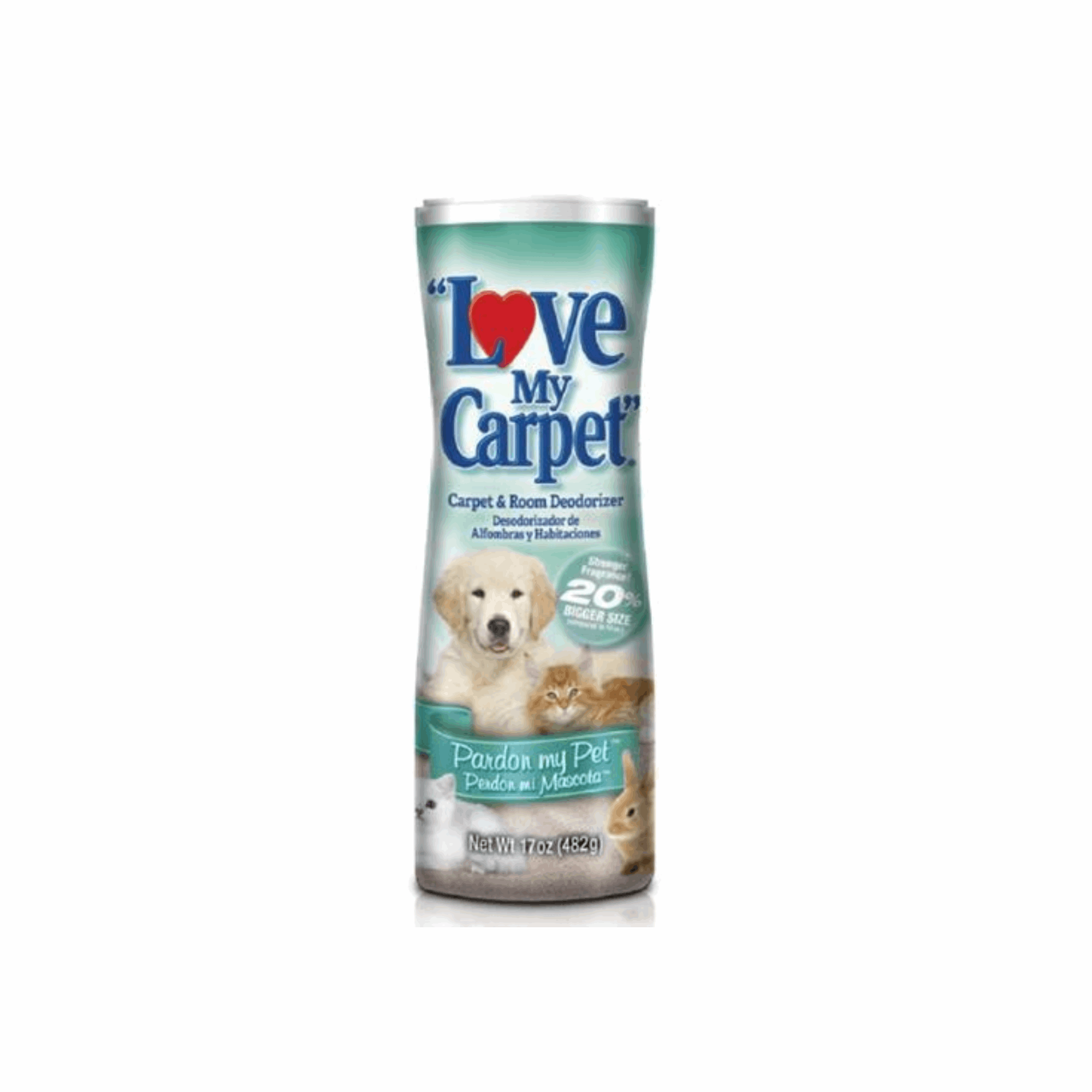 Love My Carpet Pardon My Pet 17oz (Case of 12)