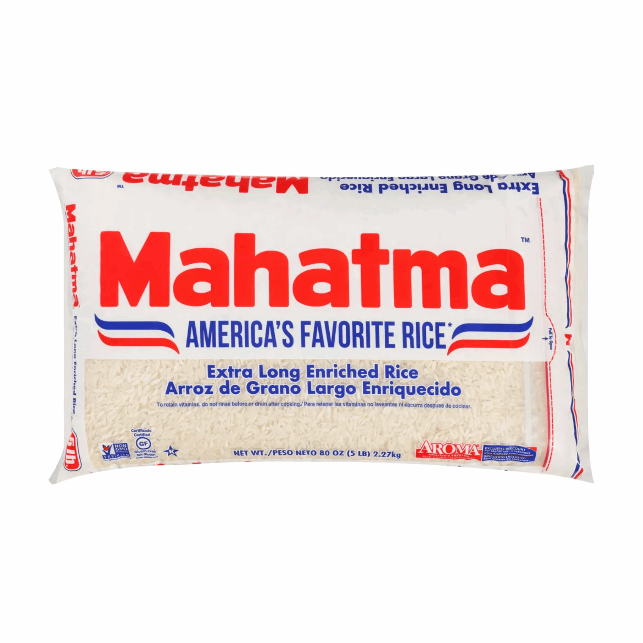 Mahatma 5Lb Rice (Case of 8)