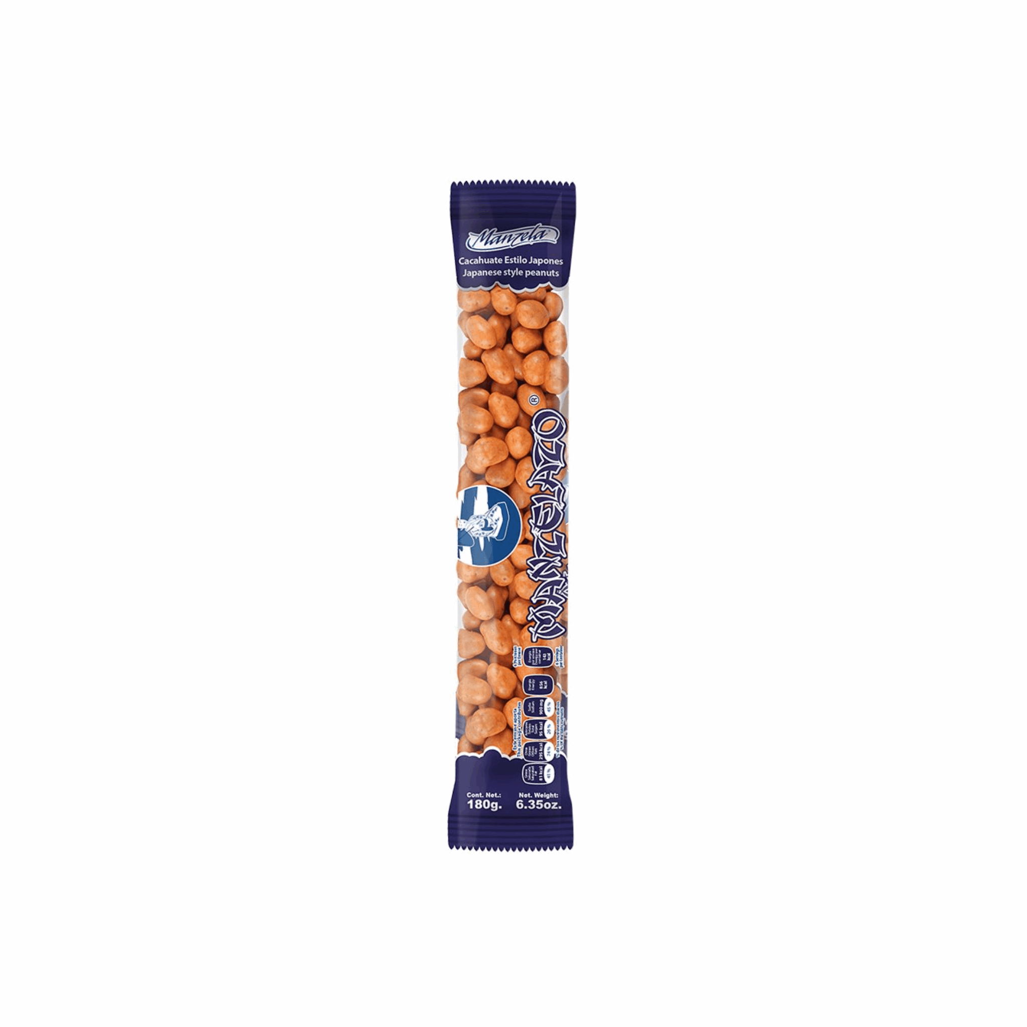 Manzela Japanese Peanuts 6.35oz (Case of 10)