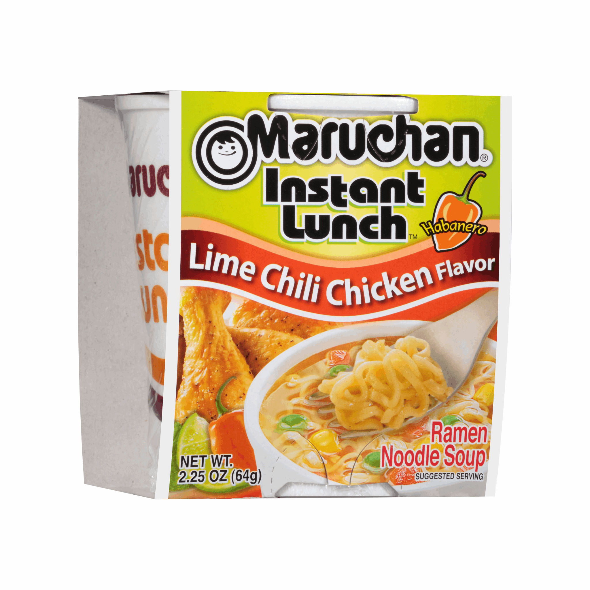 Maruchan Lime Chili Chicken Ramen Noodle Soup Cup (Case of 12)