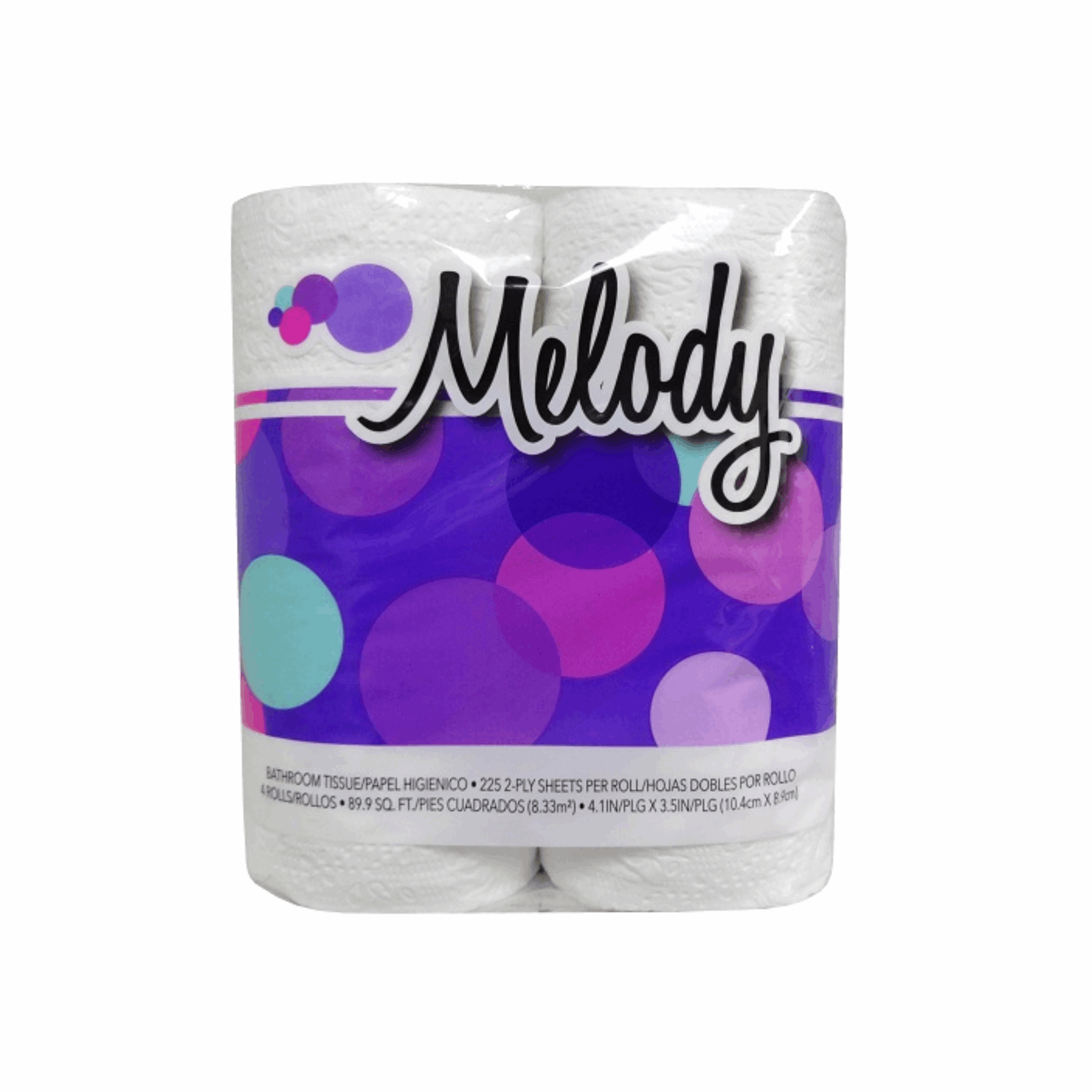 Melody Paper Towels 4 Rolls (Case of 4)