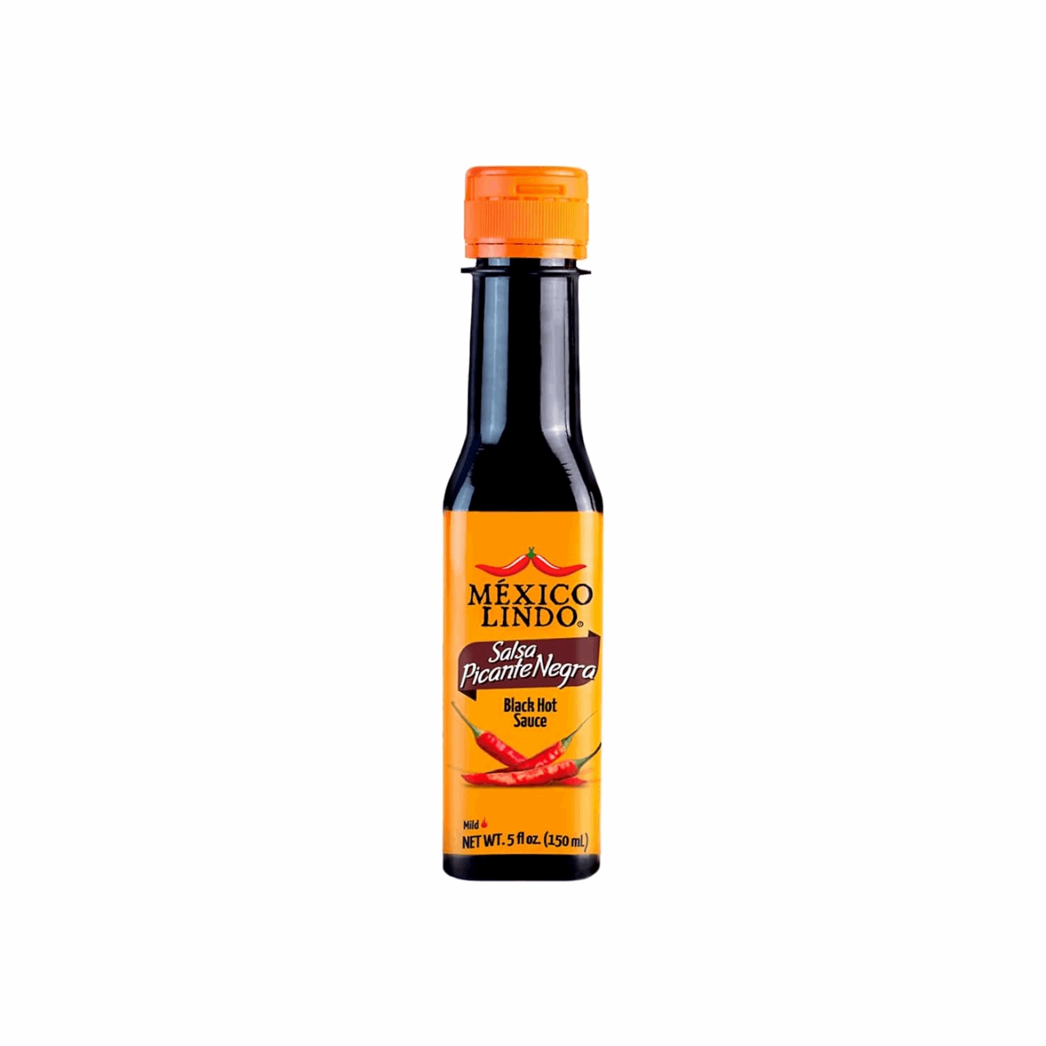 Mexico Lindo Salsa Picante Negra Sauce 5oz (Case of 12)