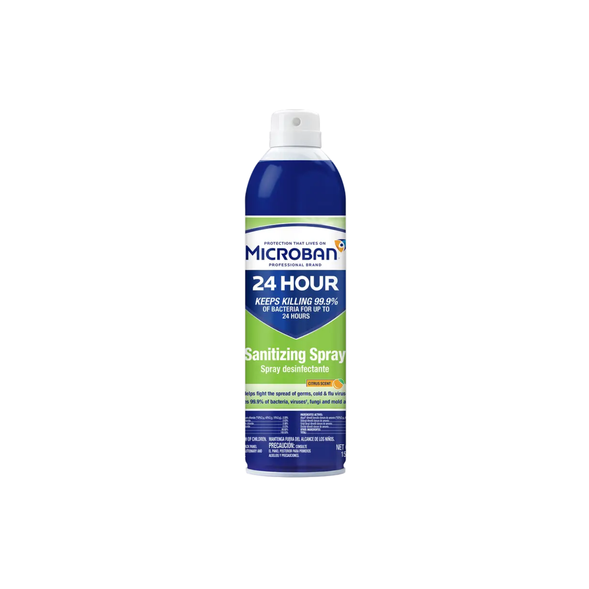 Microban 24Hr Sanitizing Spray 15oz