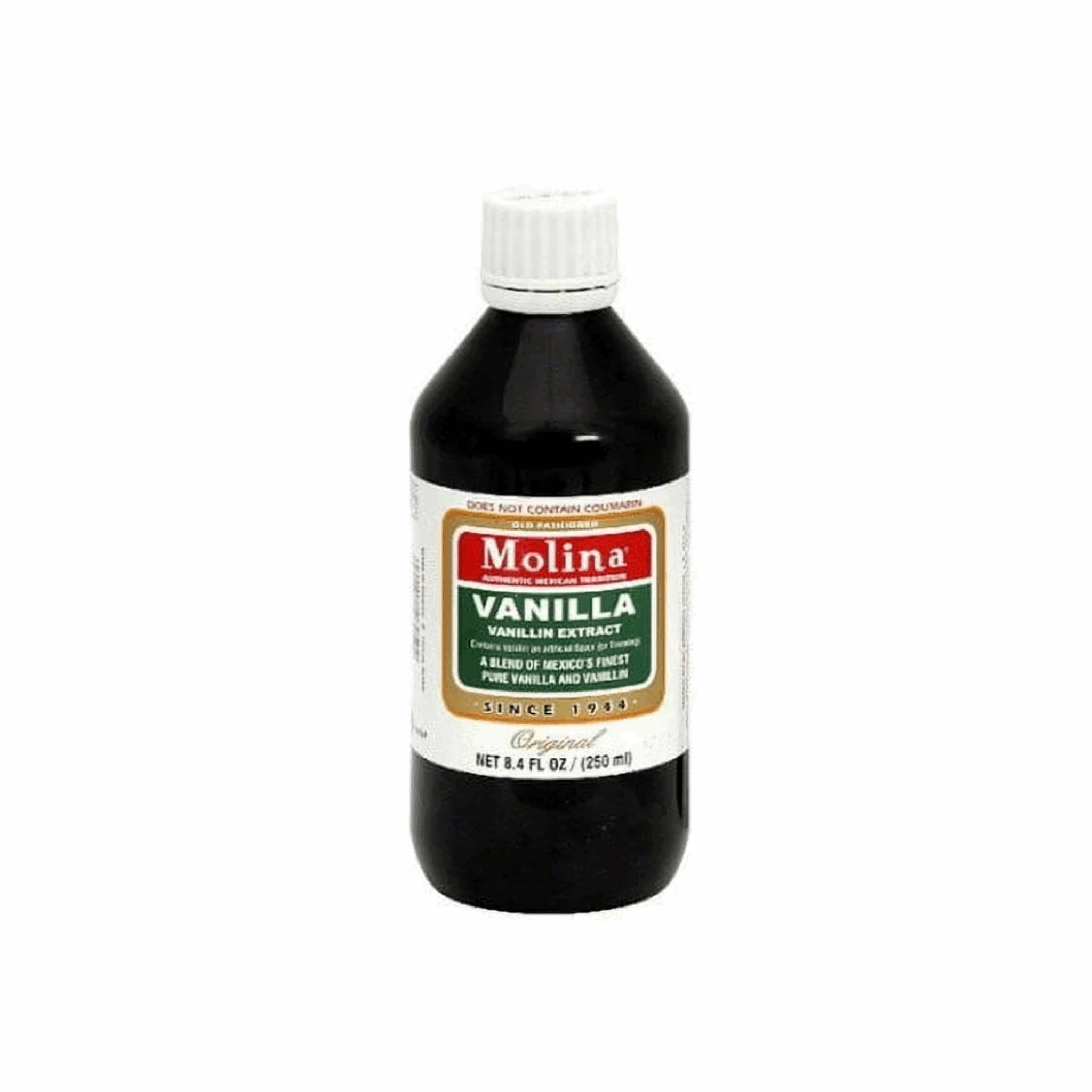 Molina Mexican Vanilla Extract 8.3oz (Case of 12)