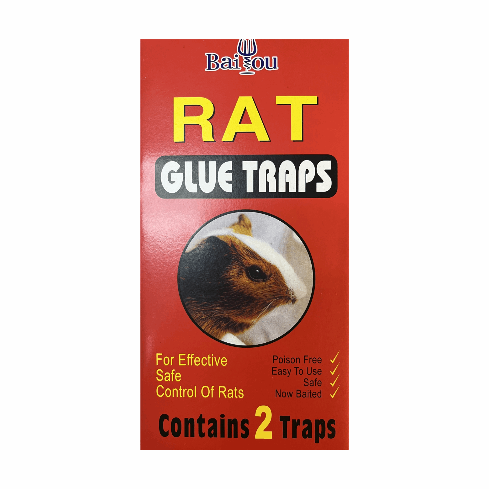 Mouse Glue Trap Red 2ct (Case of 12)